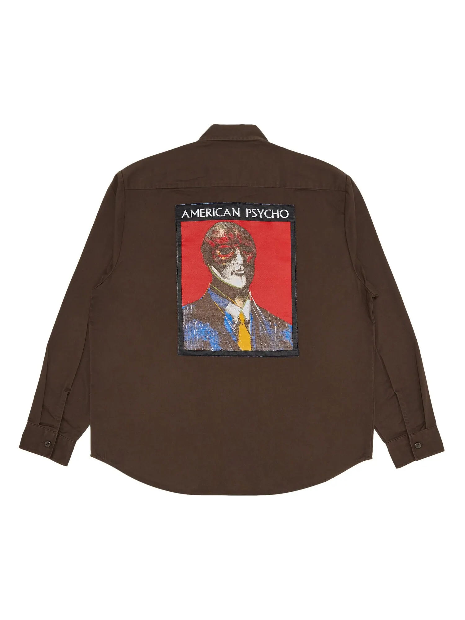 Рабочая рубашка Supreme American Psycho — изображение 2 из 3, коричневый