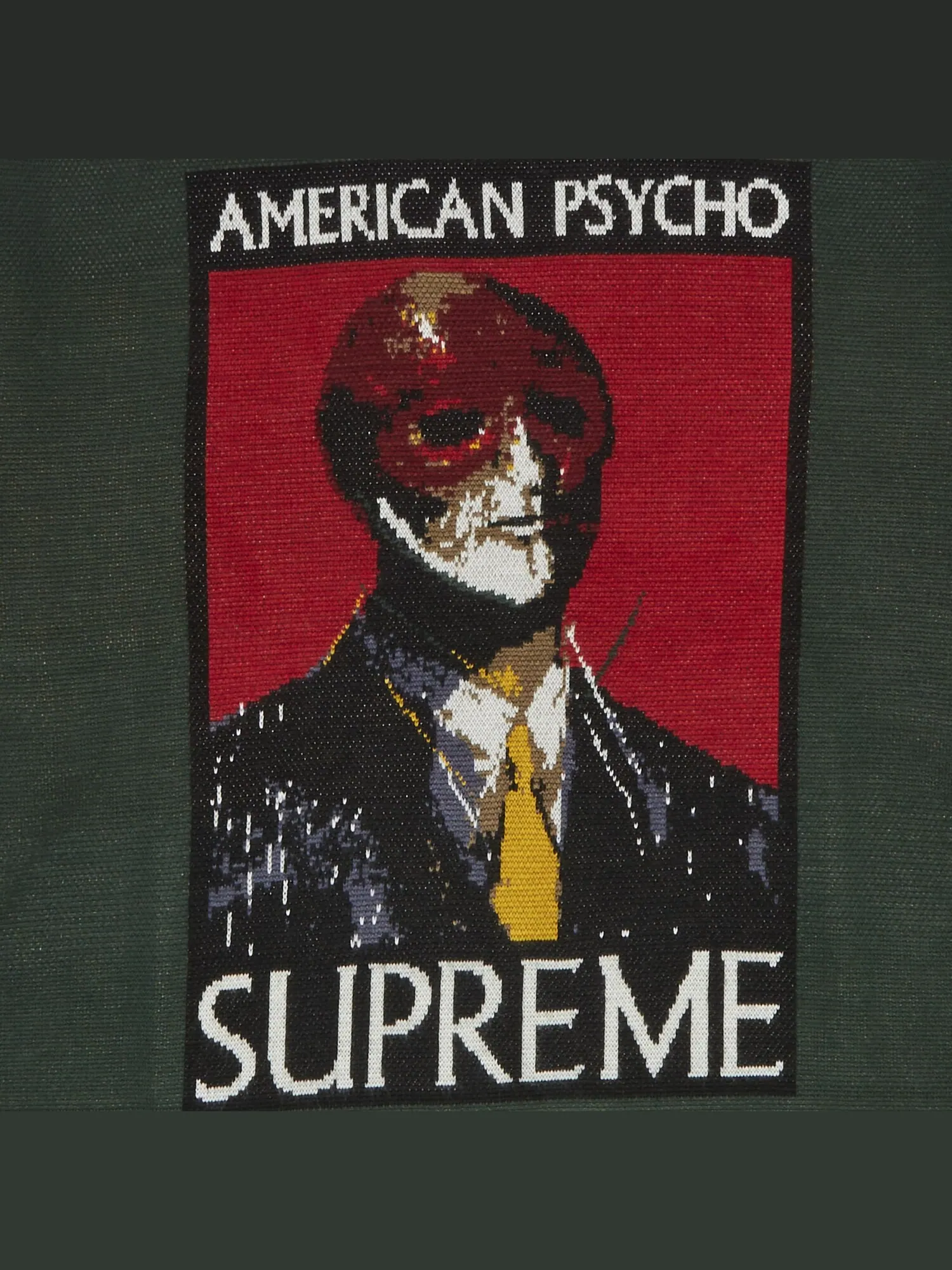 Свитер Supreme American Psycho — изображение 3 из 3, зеленый
