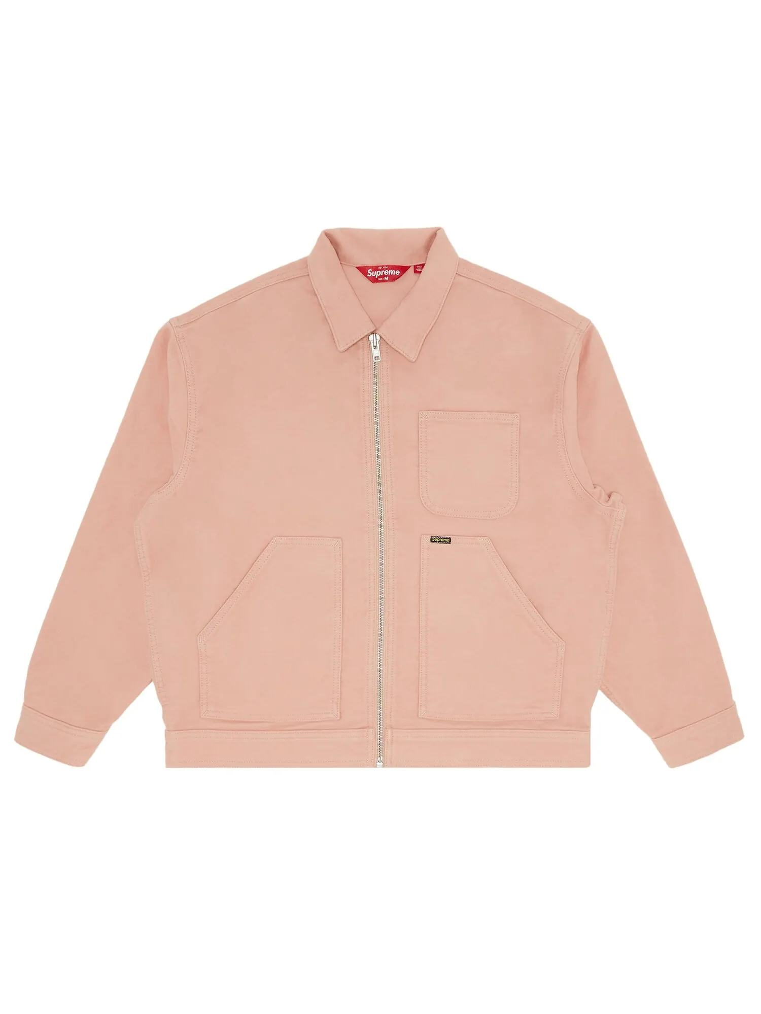 Рабочая куртка Supreme Moleskin Dusty Pink — изображение 1 из 3, розовый