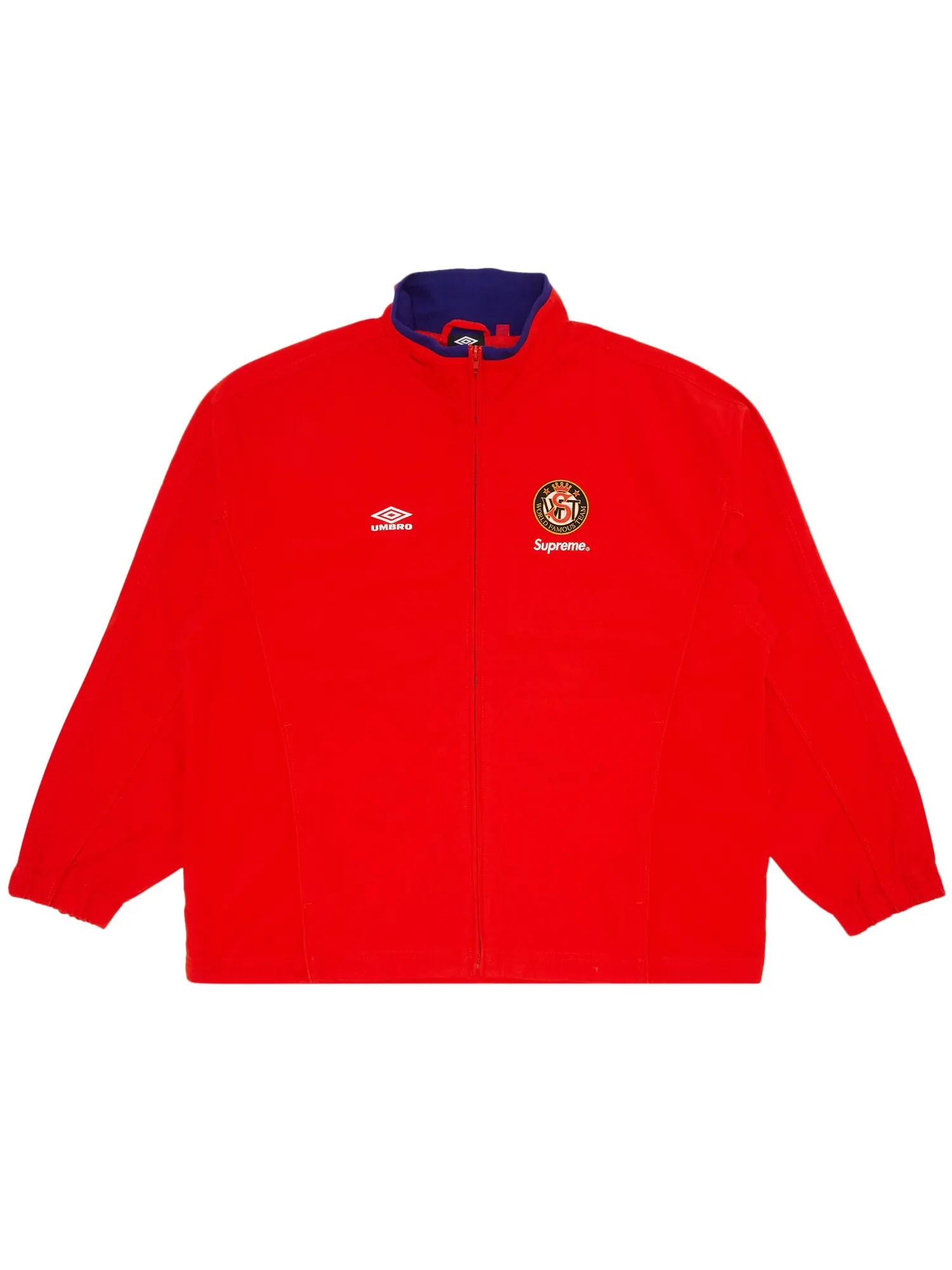 Спортивная куртка Supreme x Umbro из хлопка Ripstop — изображение 1 из 3, красный