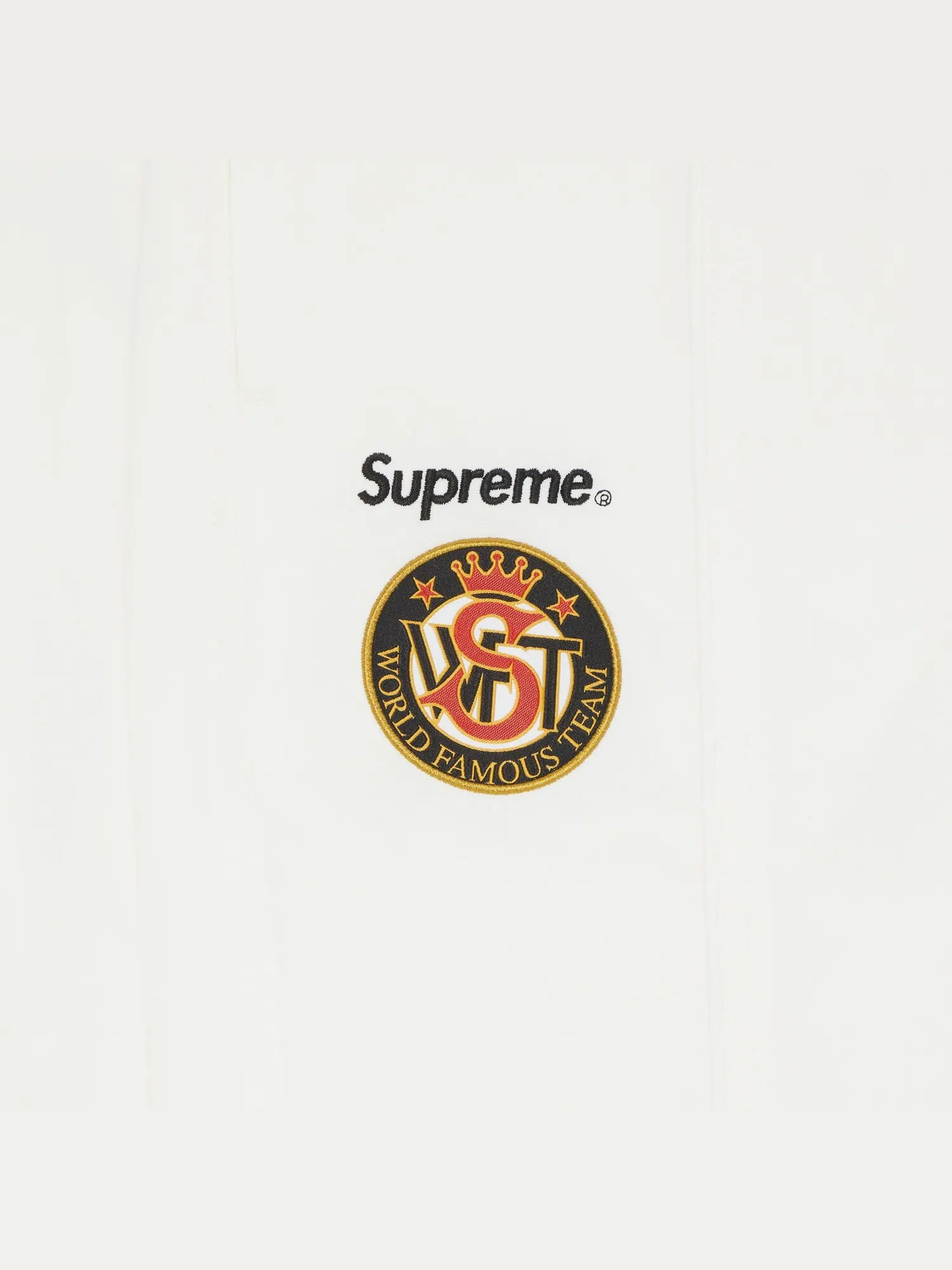 Спортивные брюки из хлопка с рипстопом Supreme x Umbro — изображение 3 из 3, белый