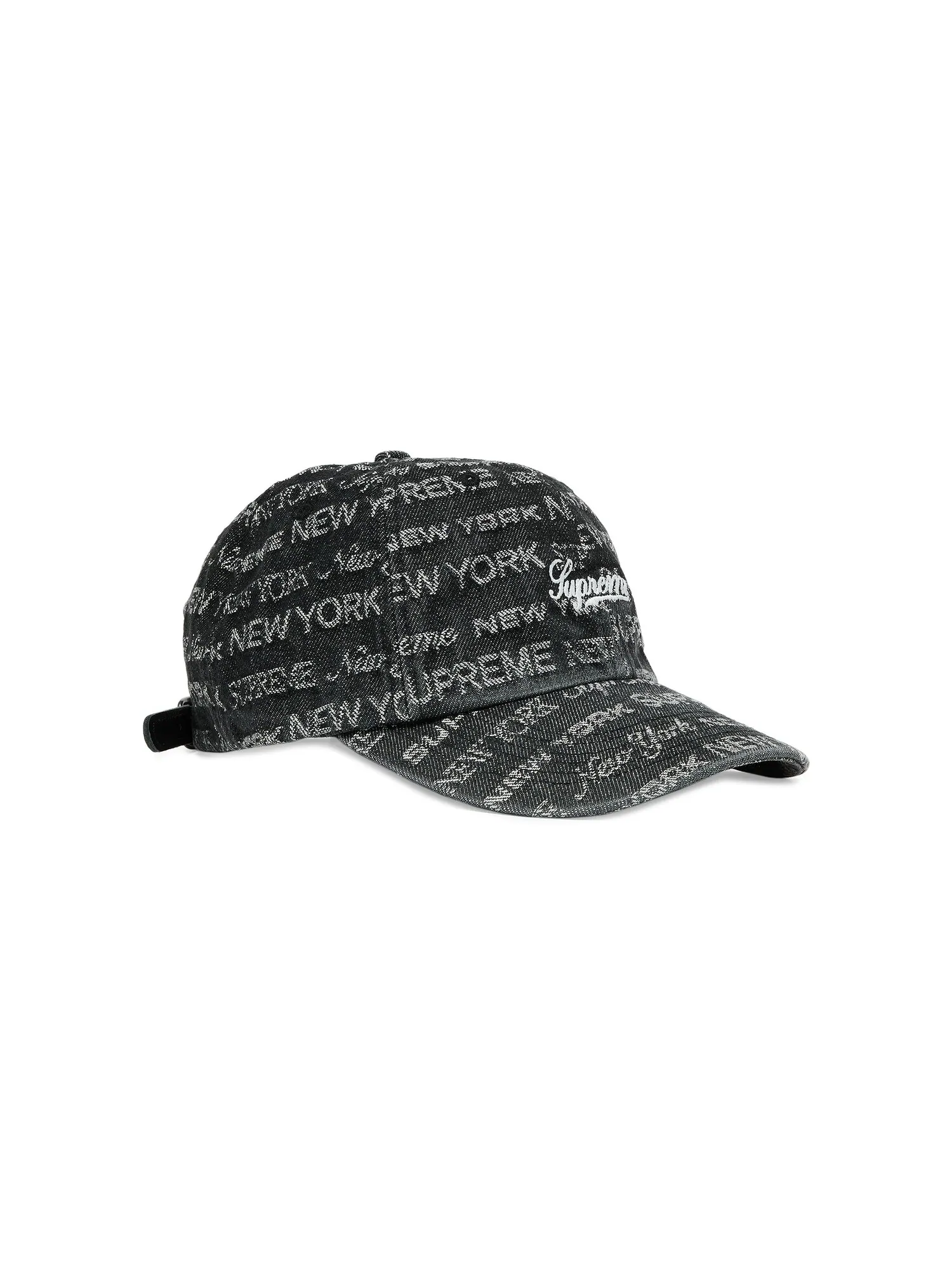 Джинсовый жаккардовый деним Supreme Multi Type с 6 панелями — изображение 2 из 4, черный