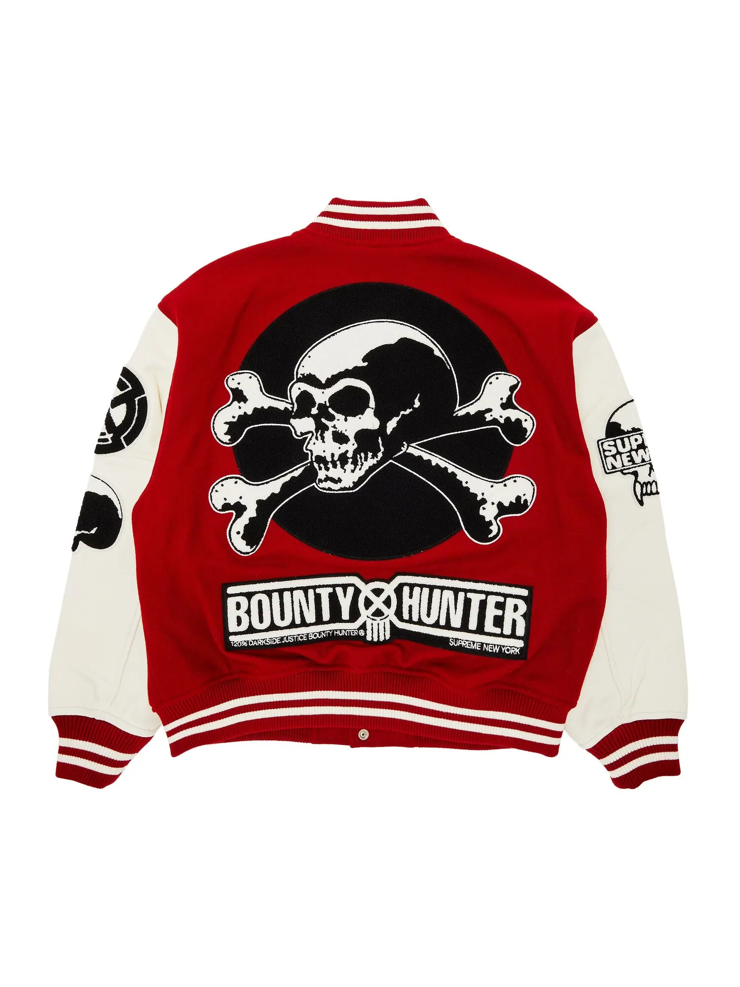 Университетская куртка Supreme x Bounty Hunter — изображение 2 из 3, красный