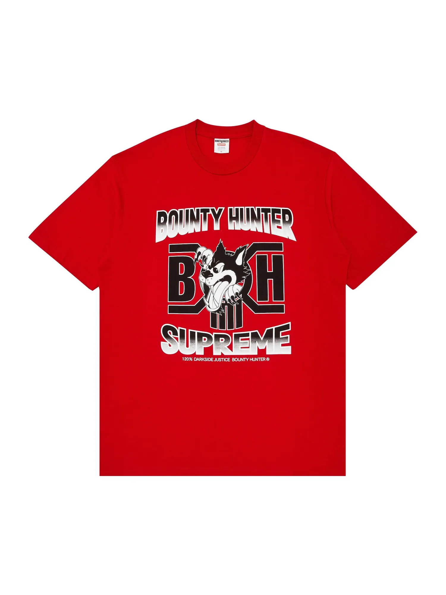 Футболка Supreme x Bounty Hunter Wolf — изображение 1 из 3, красный