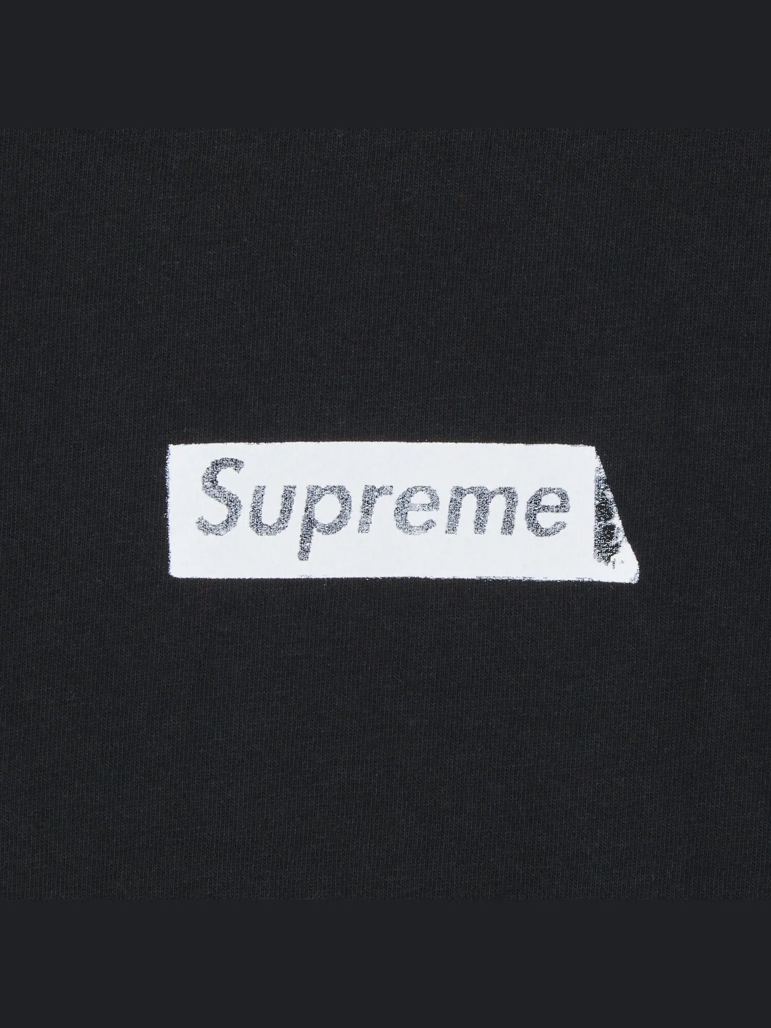 Футболка Supreme Static — изображение 3 из 3, черный