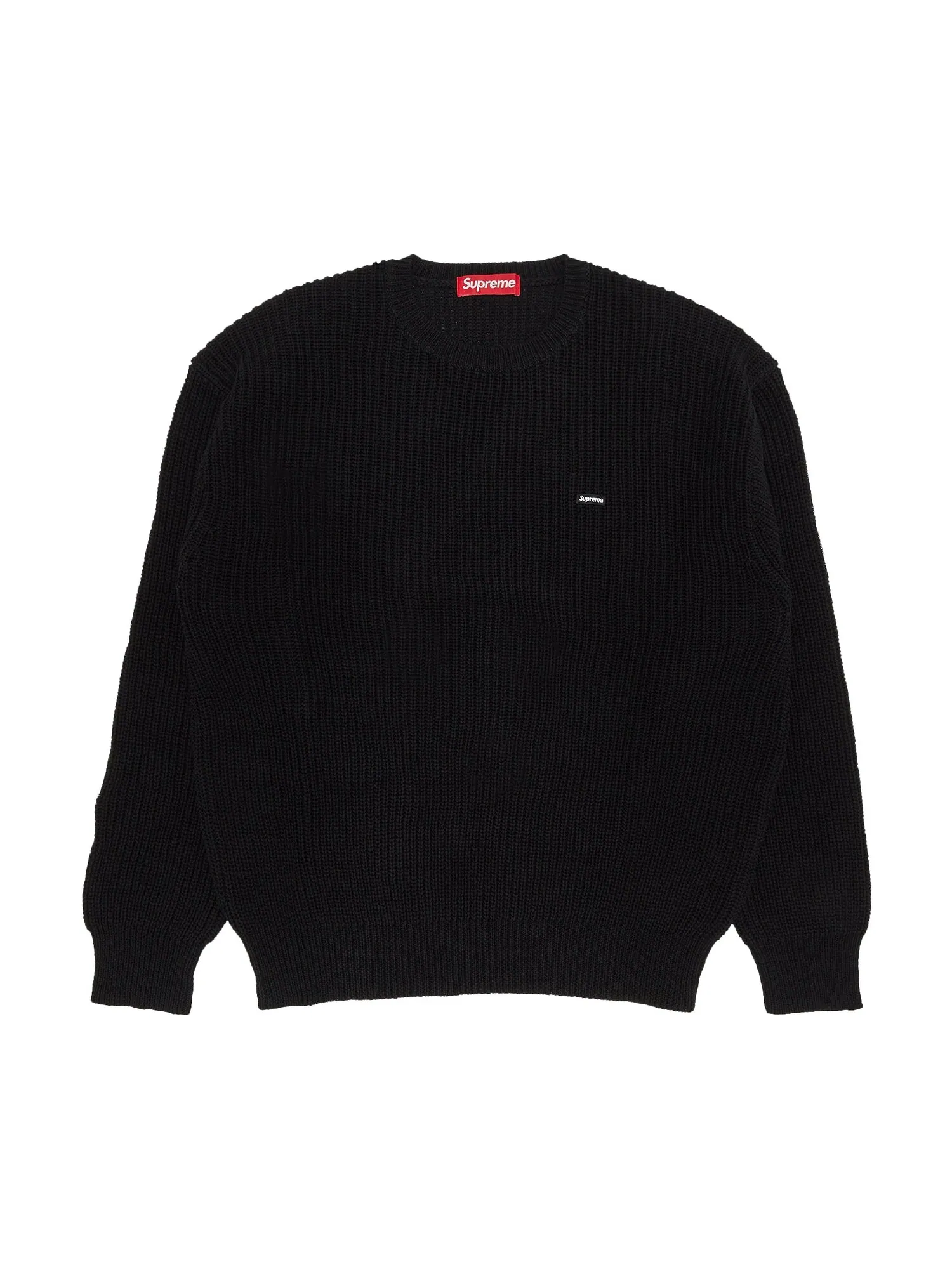 Свитер в рубчик Supreme Small Box — изображение 1 из 2, черный