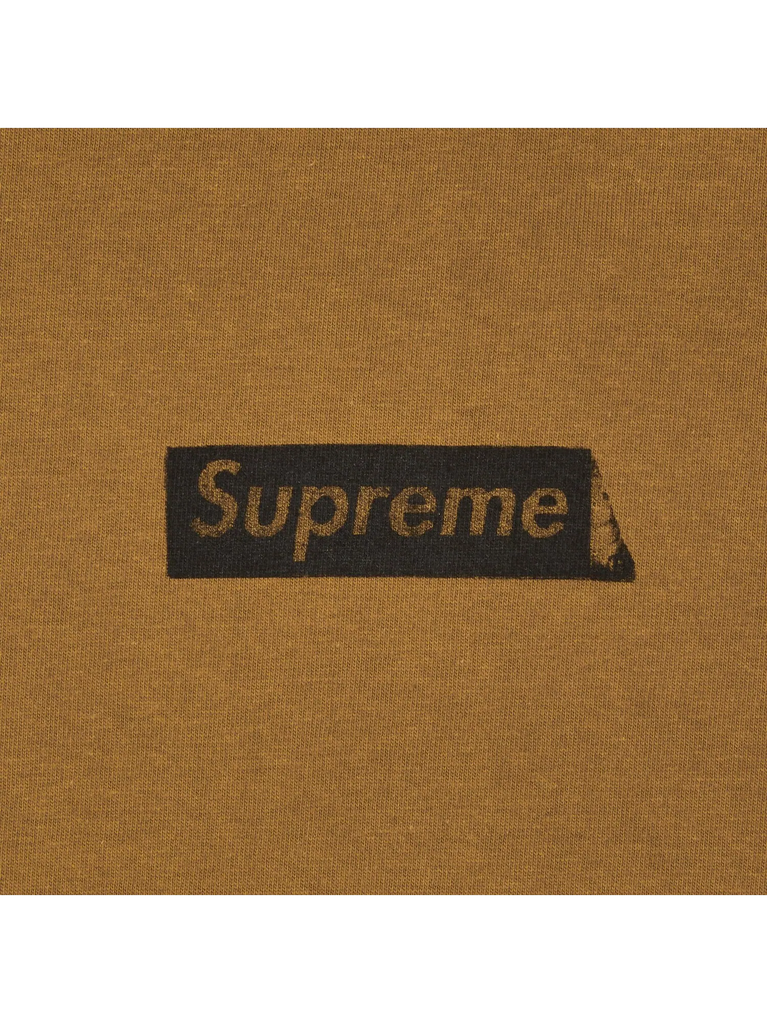 Футболка Supreme Static — изображение 3 из 3, светло-коричневая