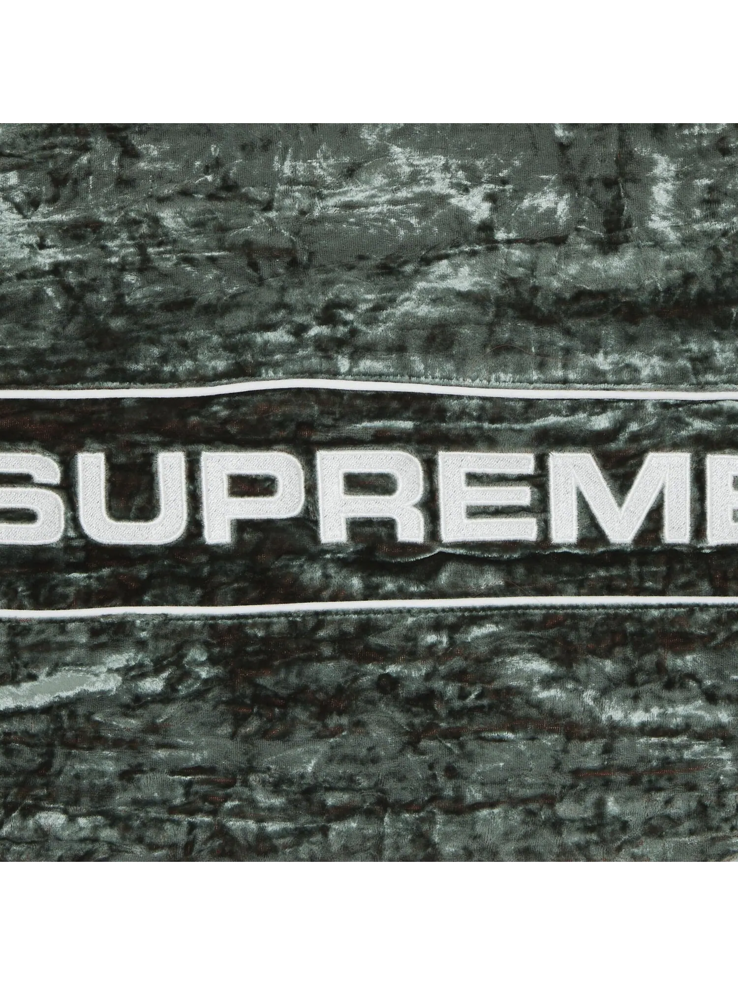 Спортивные брюки Supreme из бархатного бархата — изображение 3 из 3, оливковый