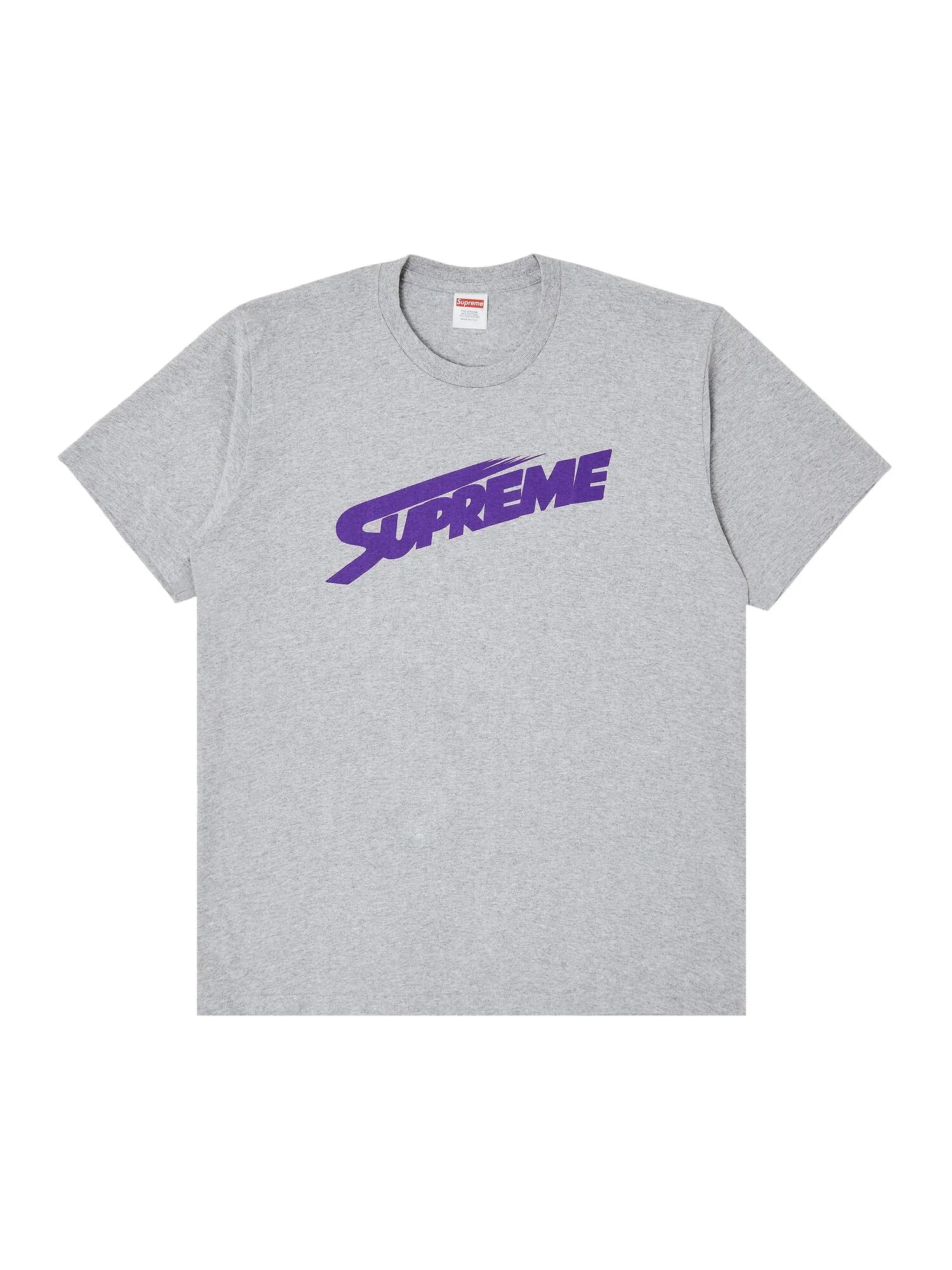 Футболка Supreme Mont Blanc Heather Grey — изображение 1 из 2, серый