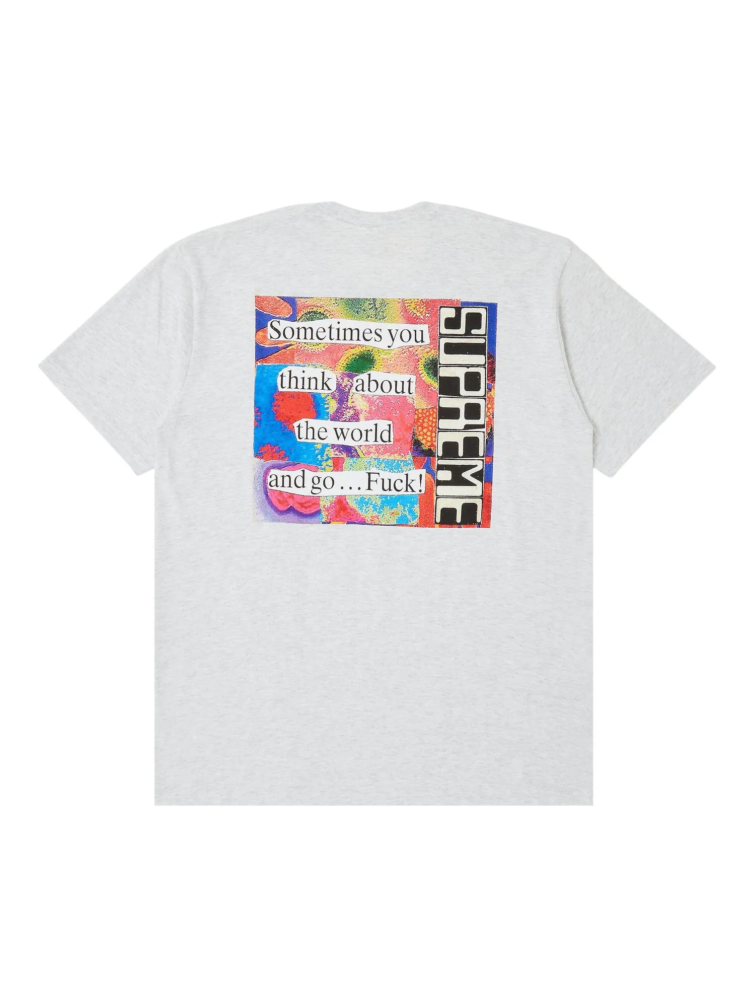 Футболка Supreme Static Пепельно-серый — изображение 2 из 3