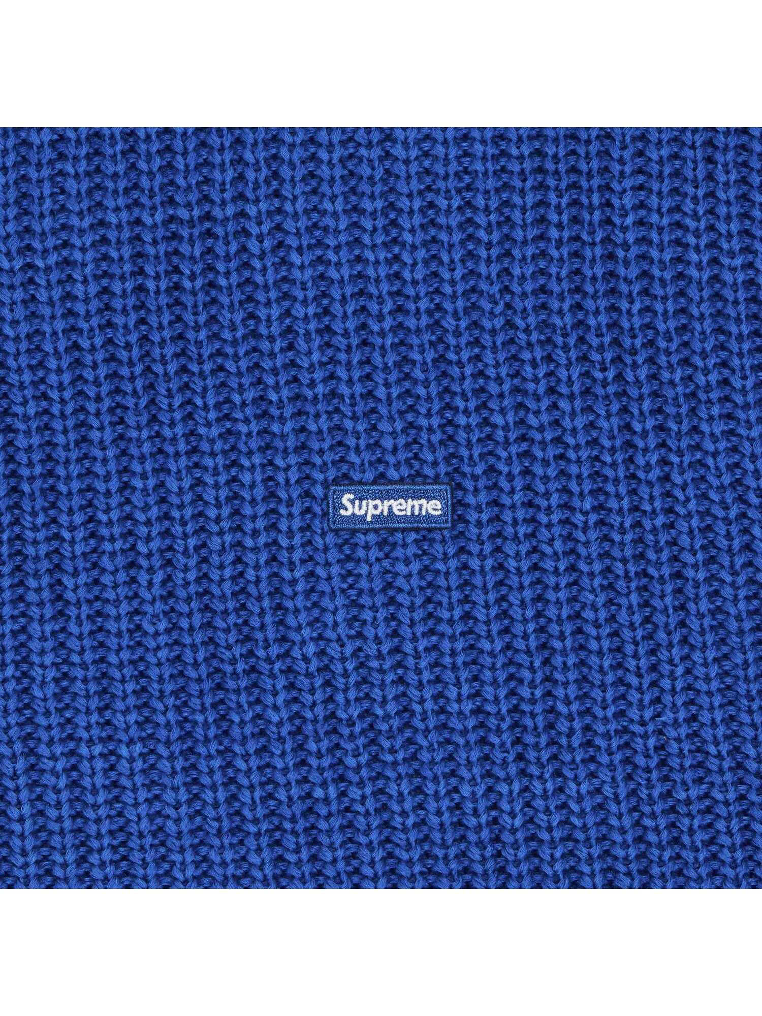 Свитер в рубчик Supreme Small Box — изображение 2 из 2, королевский