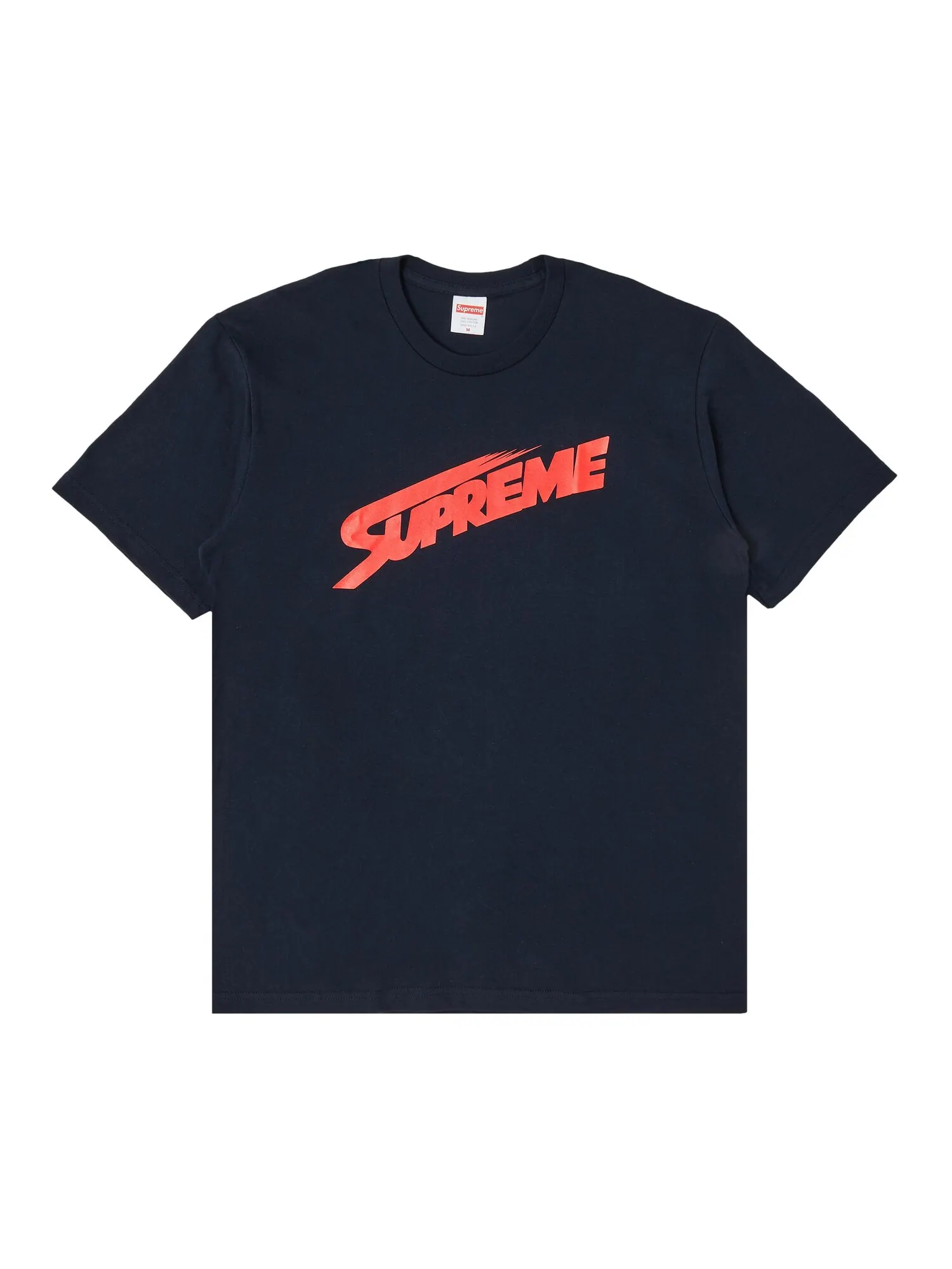 Футболка Supreme Mont Blanc темно-синего цвета — изображение 1 из 2, темно-синий