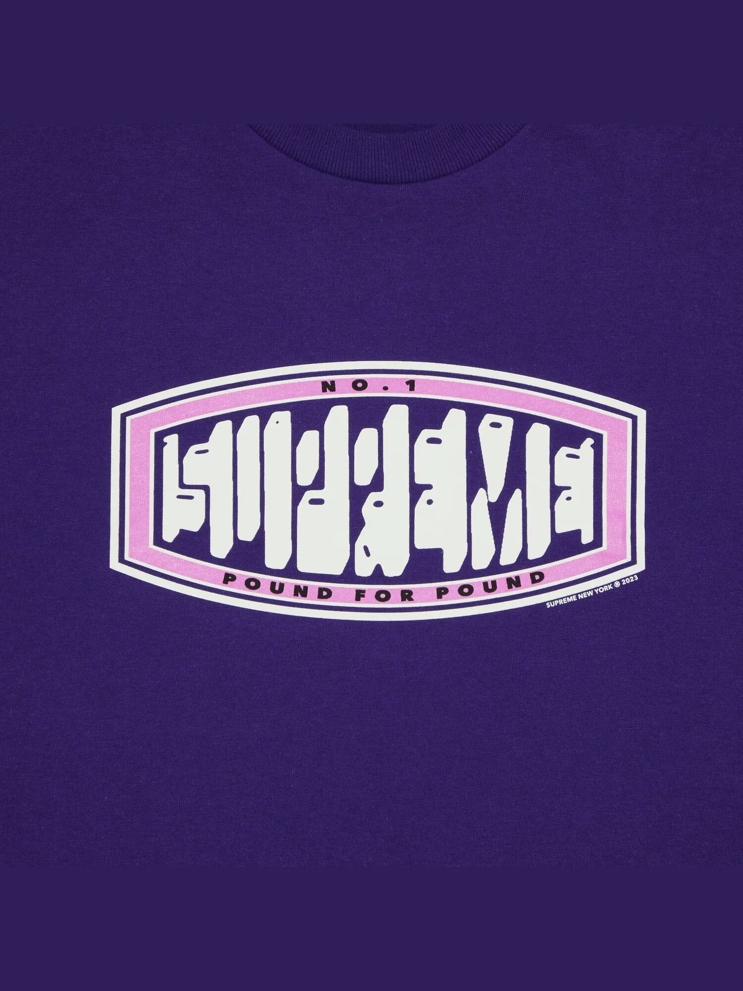 Футболка Supreme Pound — изображение 2 из 2, фиолетовый