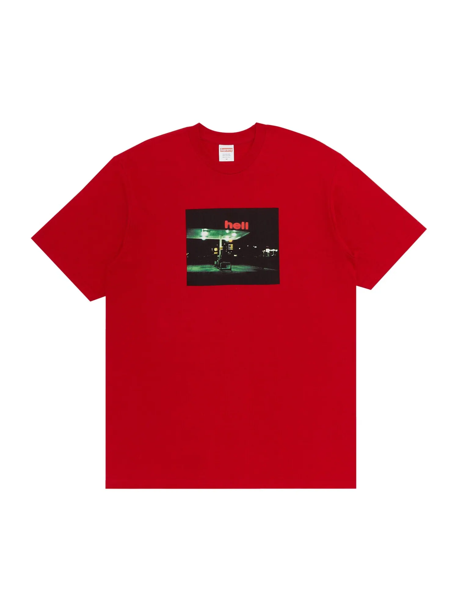 Футболка Supreme Hell — изображение 1 из 3, красный