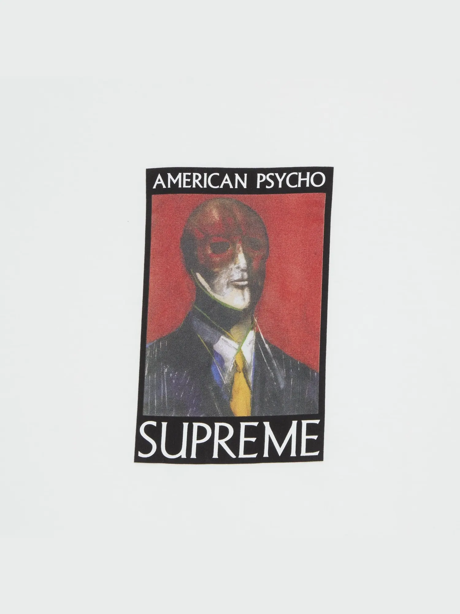 Футболка Supreme American Psycho — изображение 2 из 2, белый