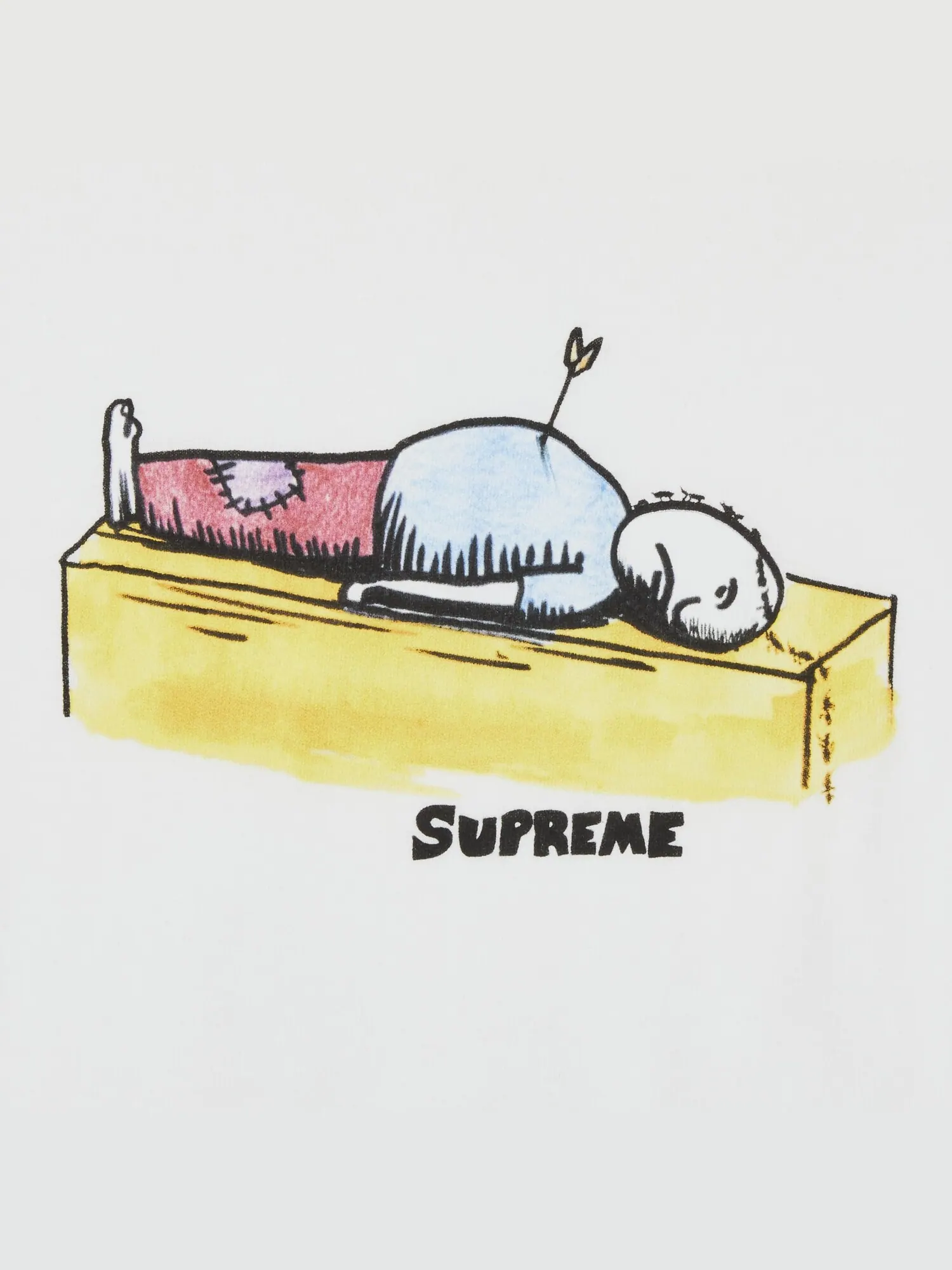 Футболка с длинными рукавами Supreme Neil Blender Arrow — изображение 2 из 2, белый