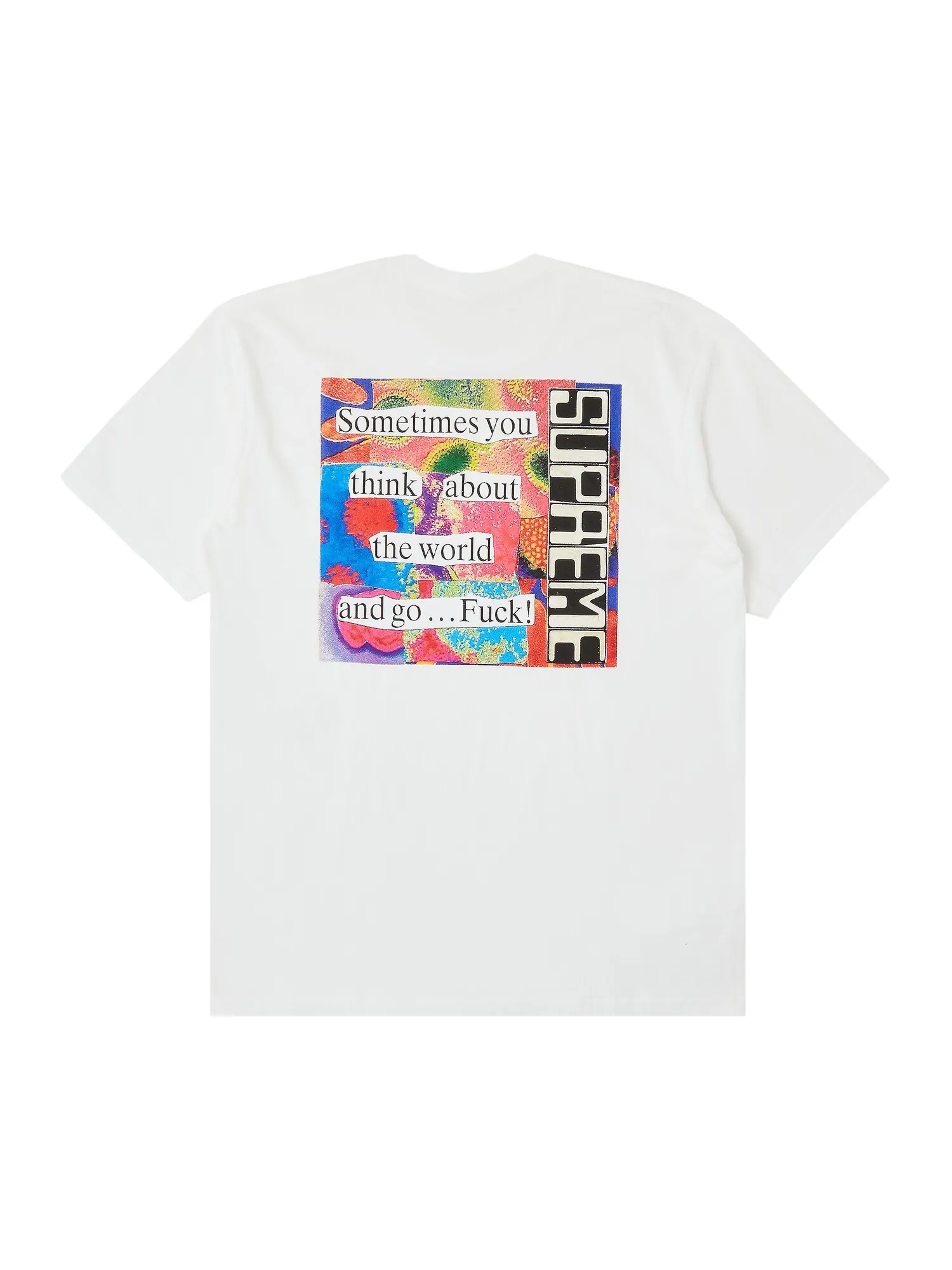 Футболка Supreme Static — изображение 2 из 3, белый