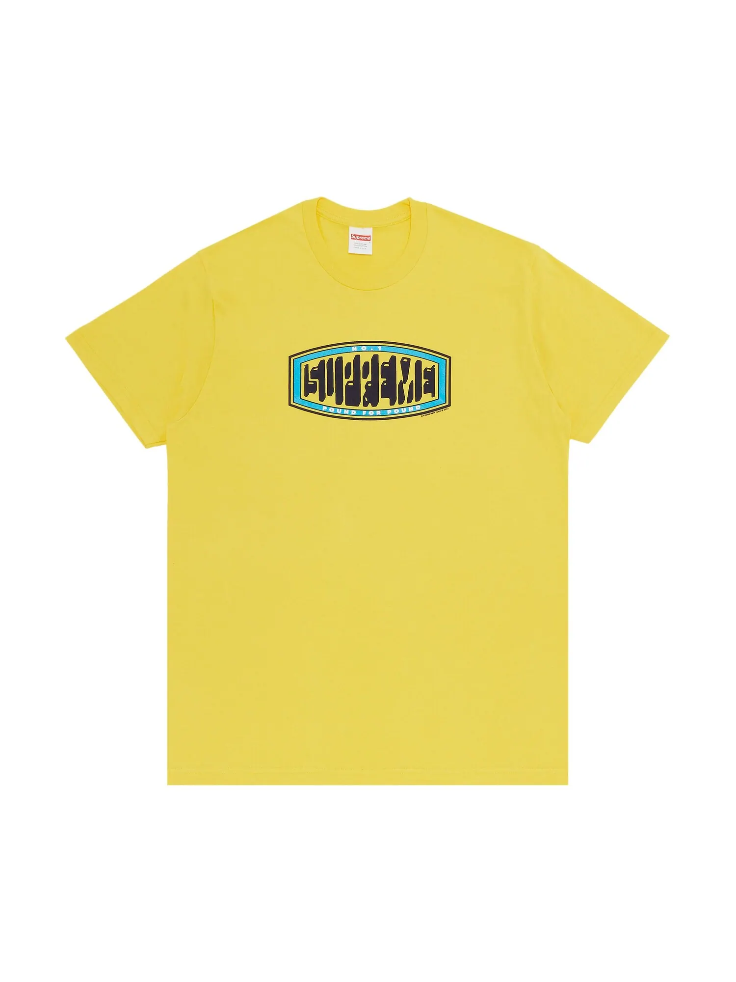Футболка Supreme Pound — изображение 1 из 2, желтый