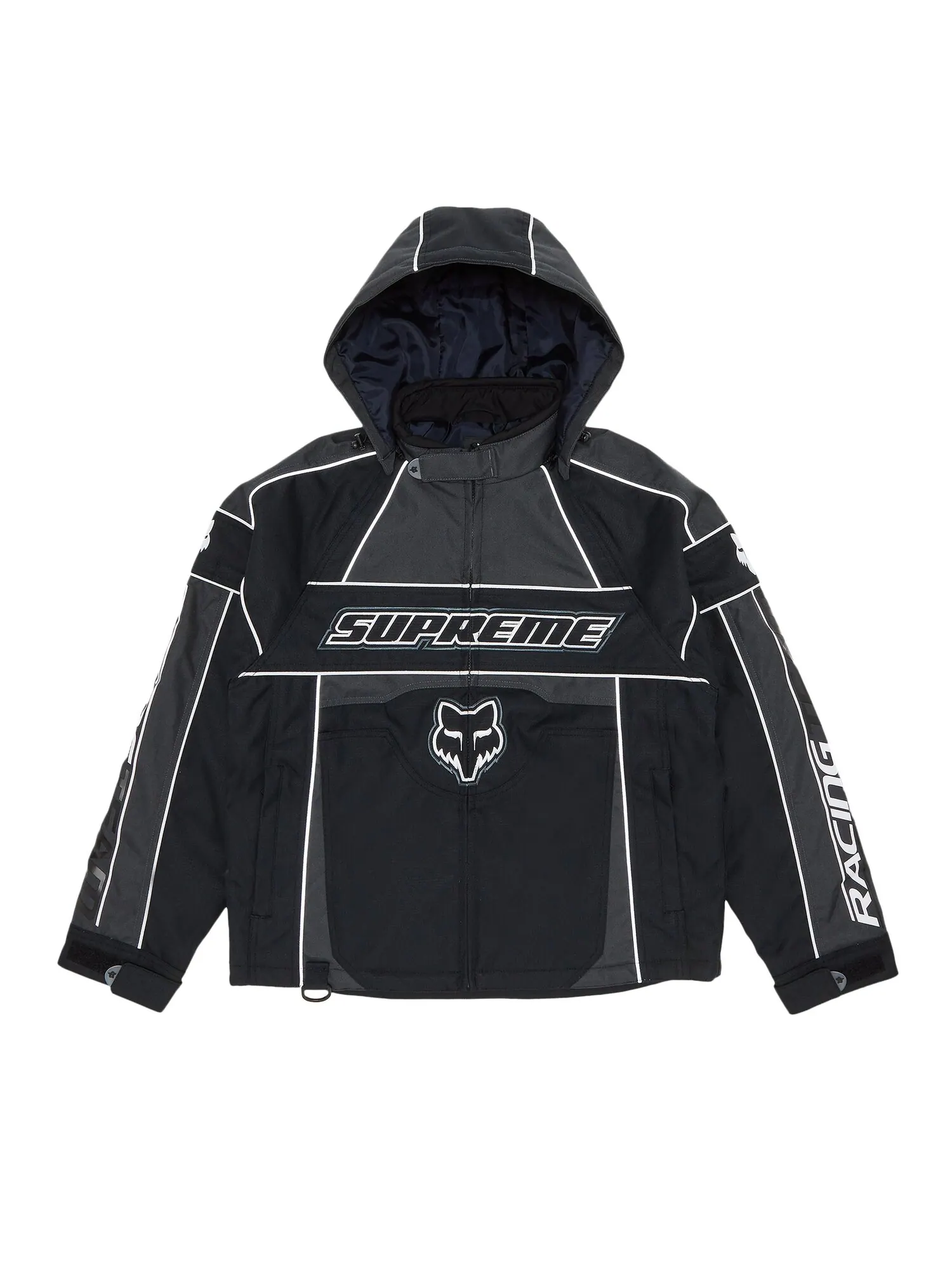 Куртка Supreme x Fox Racing — изображение 1 из 3, черный