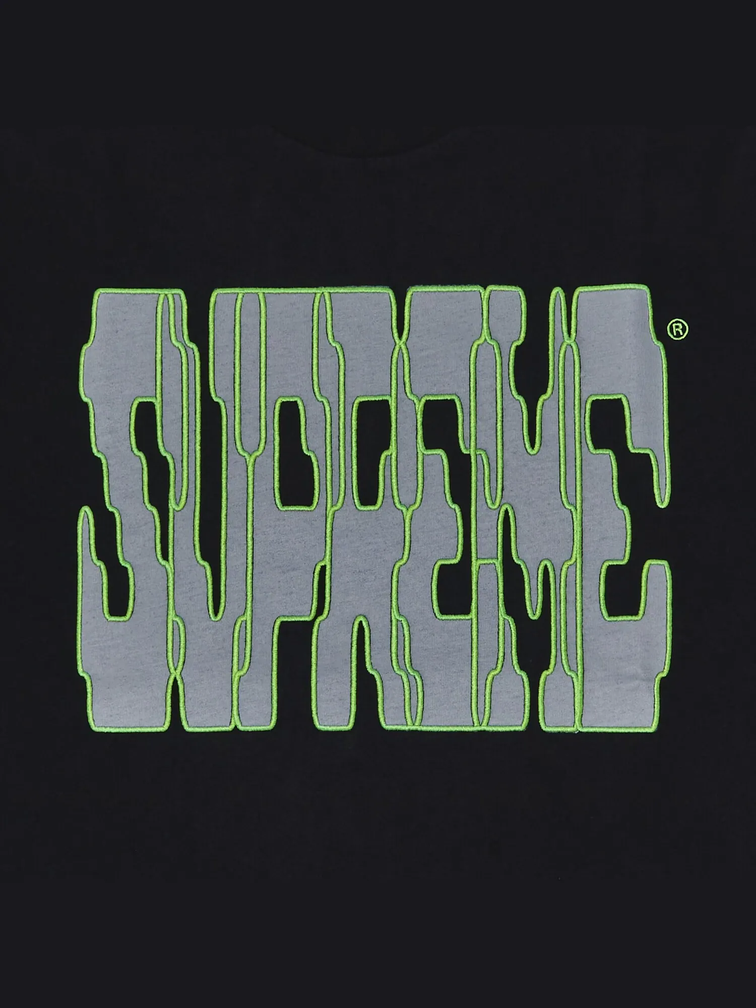 Топ с короткими рукавами Supreme Digi — изображение 2 из 2, черный