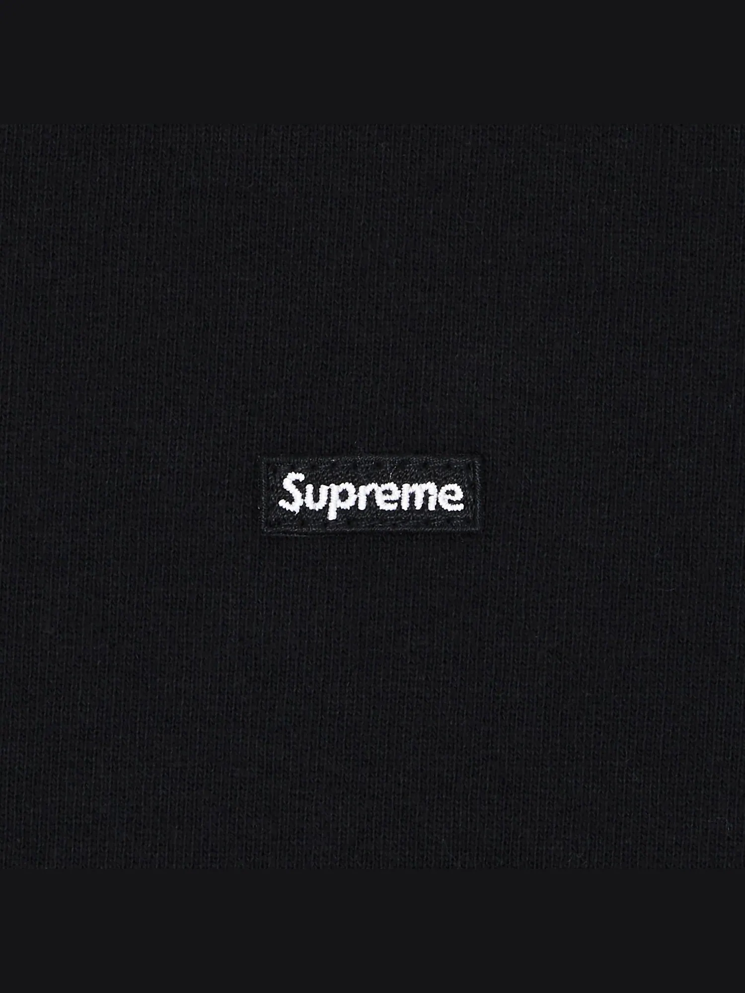 Supreme Small Box Crewneck — изображение 2 из 2, черный