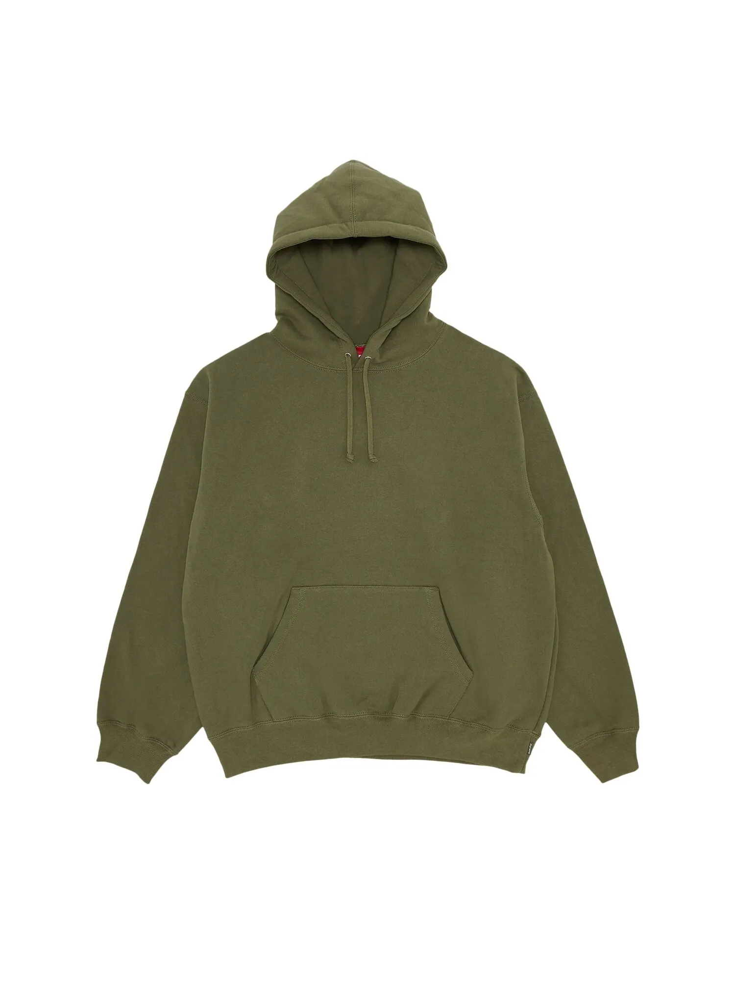 Толстовка с капюшоном Supreme из атласной аппликации Светло-оливковый — изображение 1 из 3, светлый оливковый