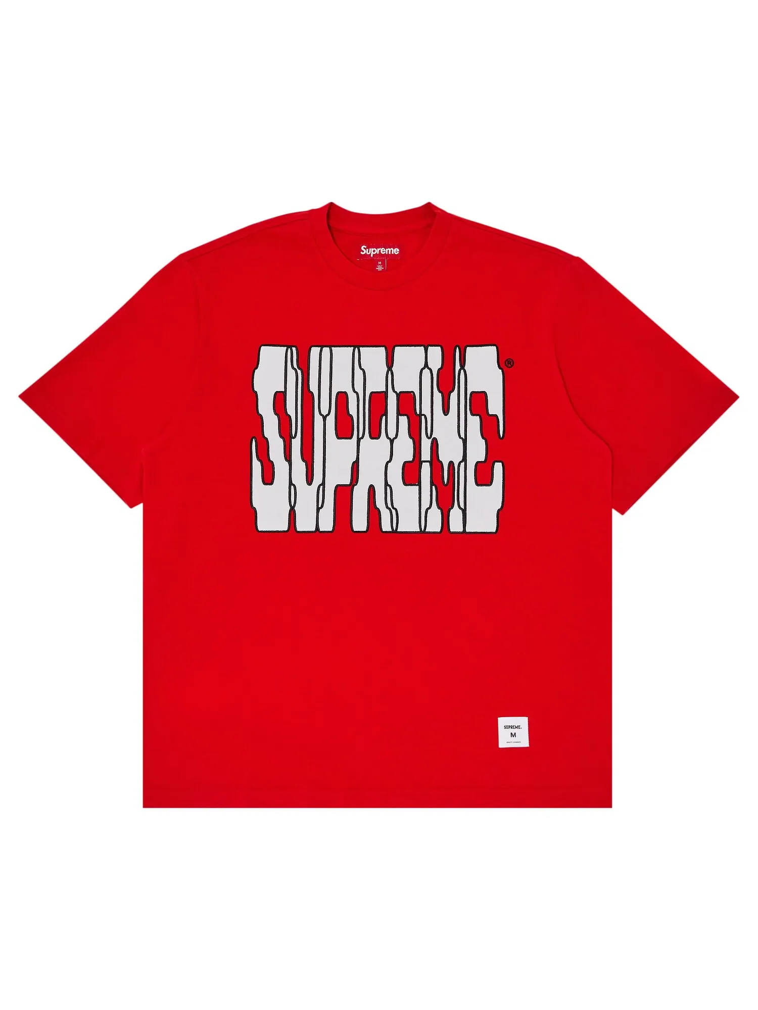 Топ с короткими рукавами Supreme Digi — изображение 1 из 2, красный