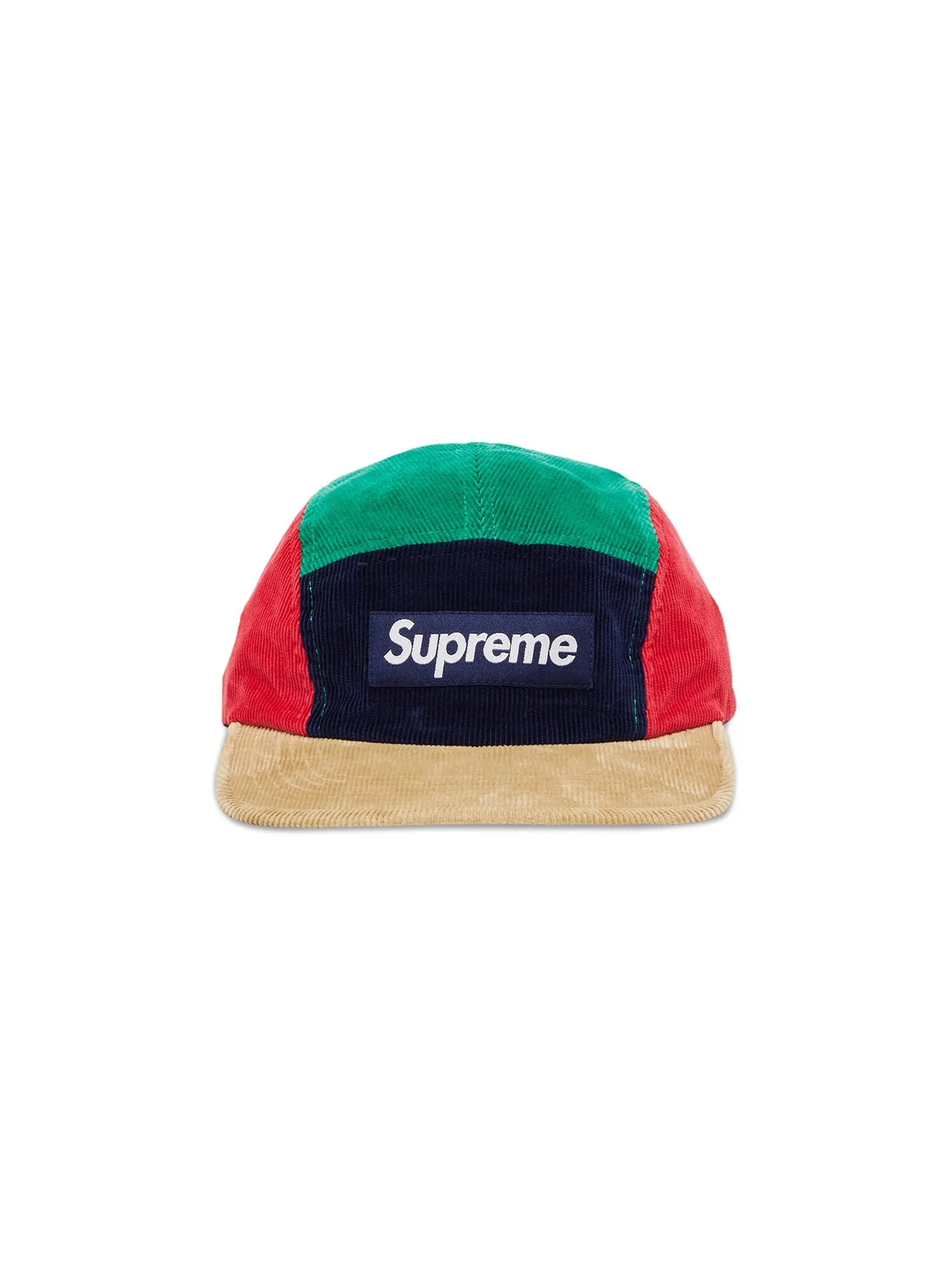 Вельветовая кепка Supreme Многоцветный — изображение 1 из 4, мульти