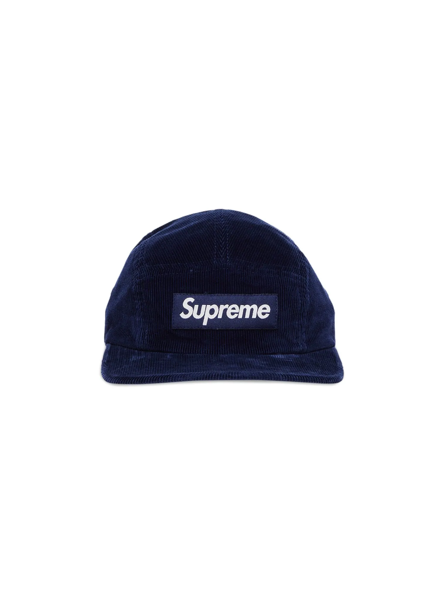 Вельветовая кепка Supreme — изображение 1 из 4, синий