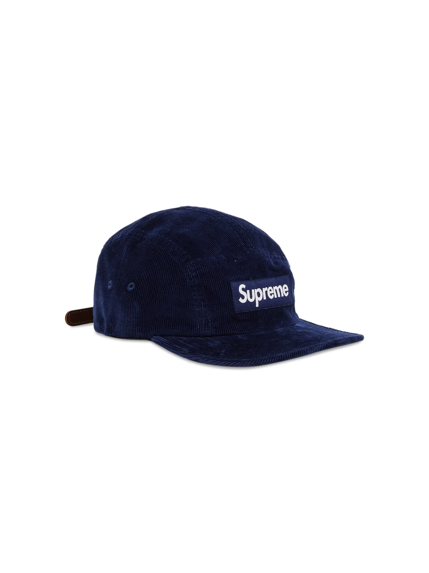 Вельветовая кепка Supreme — изображение 2 из 4, синий