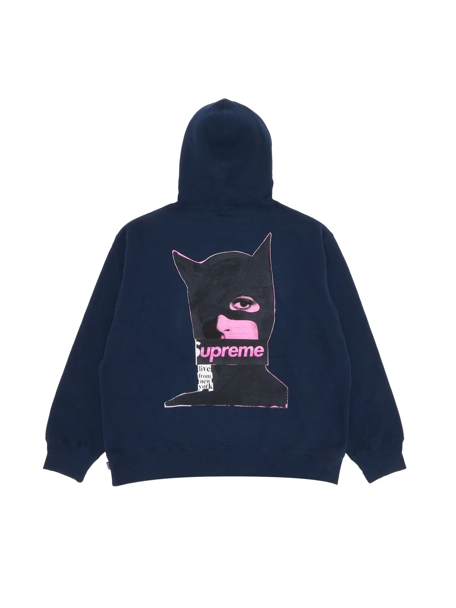 Толстовка с капюшоном Supreme Woman-кошки — изображение 2 из 3, синий
