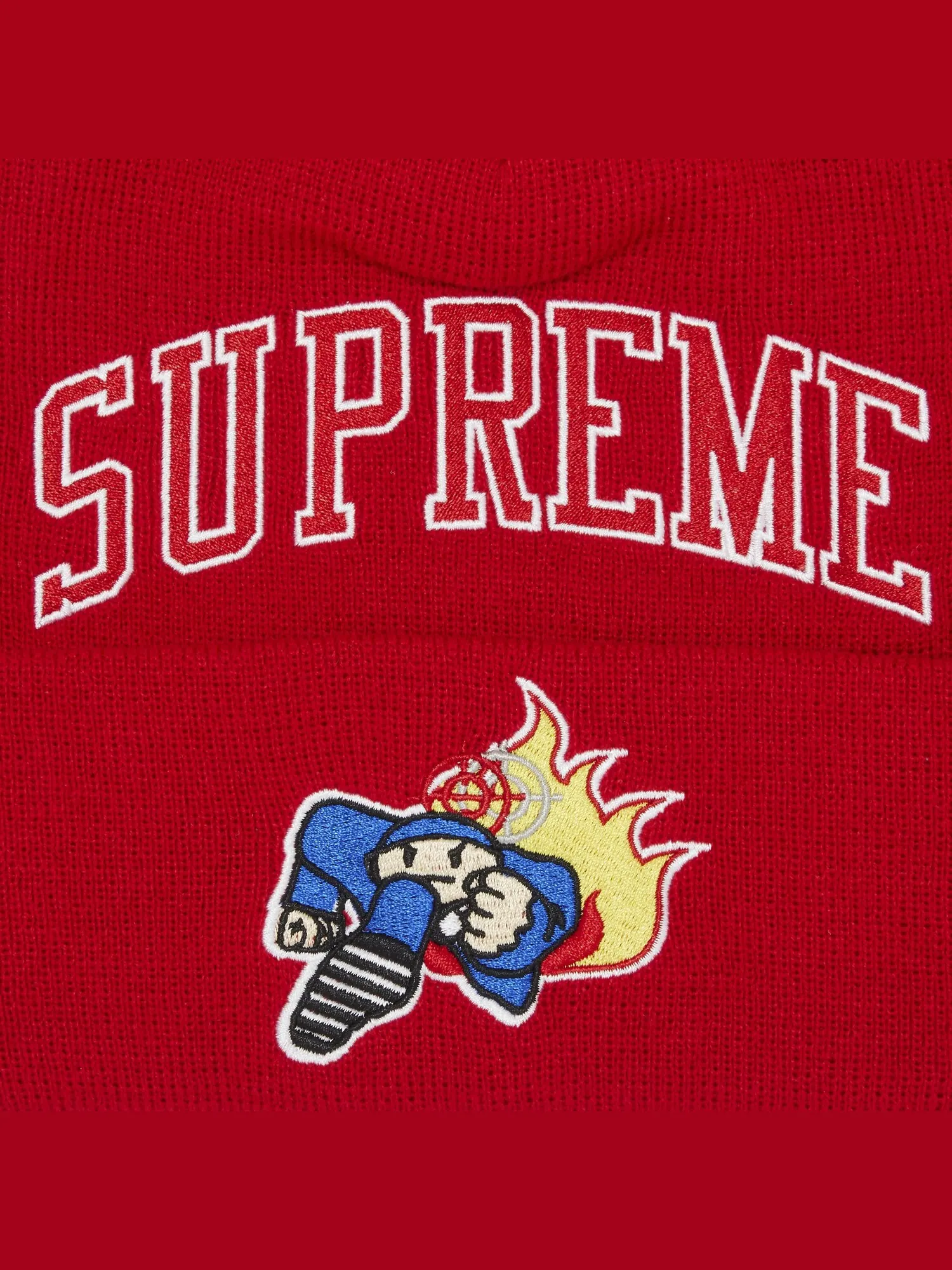 Шапка-бини Supreme x Duck Down Records Red — изображение 3 из 3, красный