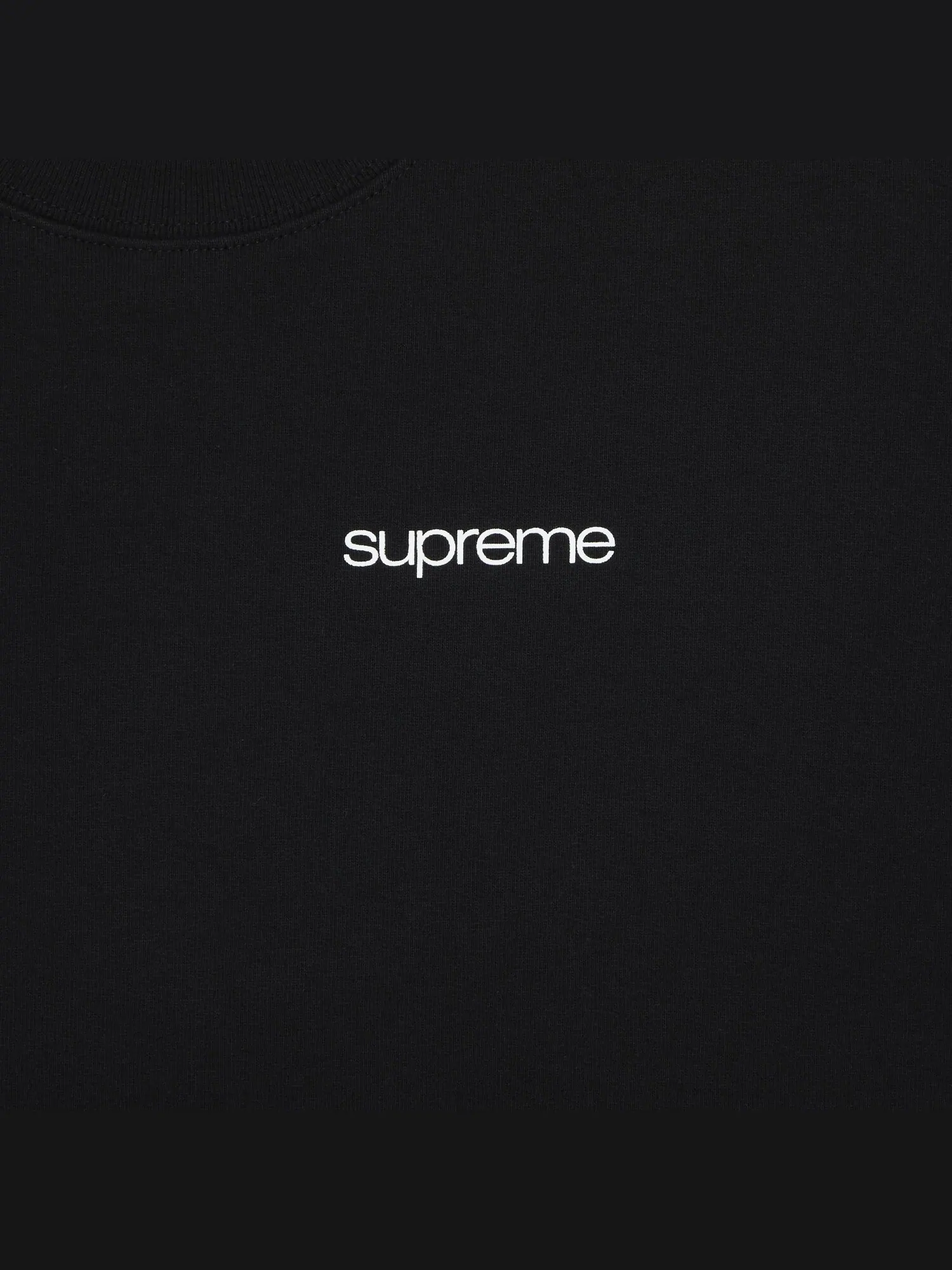 Крюнек Supreme NYC — изображение 3 из 3, черный