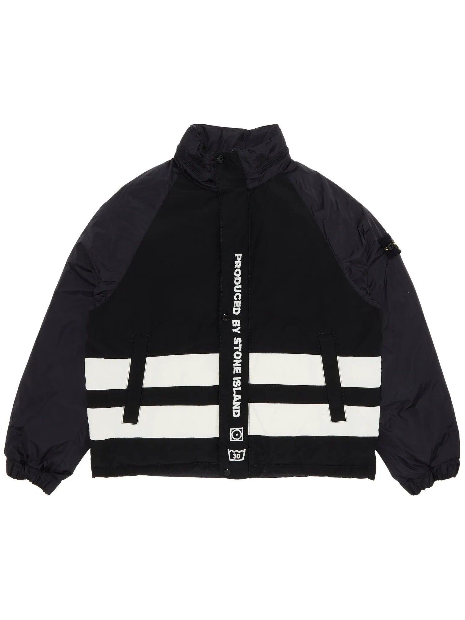 Двусторонний пуховик Supreme x Stone Island — изображение 1 из 3, черный