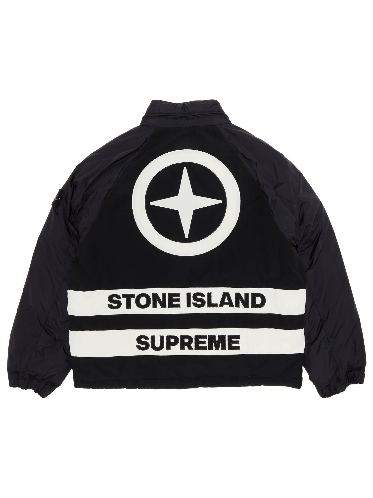 Двусторонний пуховик Supreme x Stone Island — изображение 2 из 3, черный