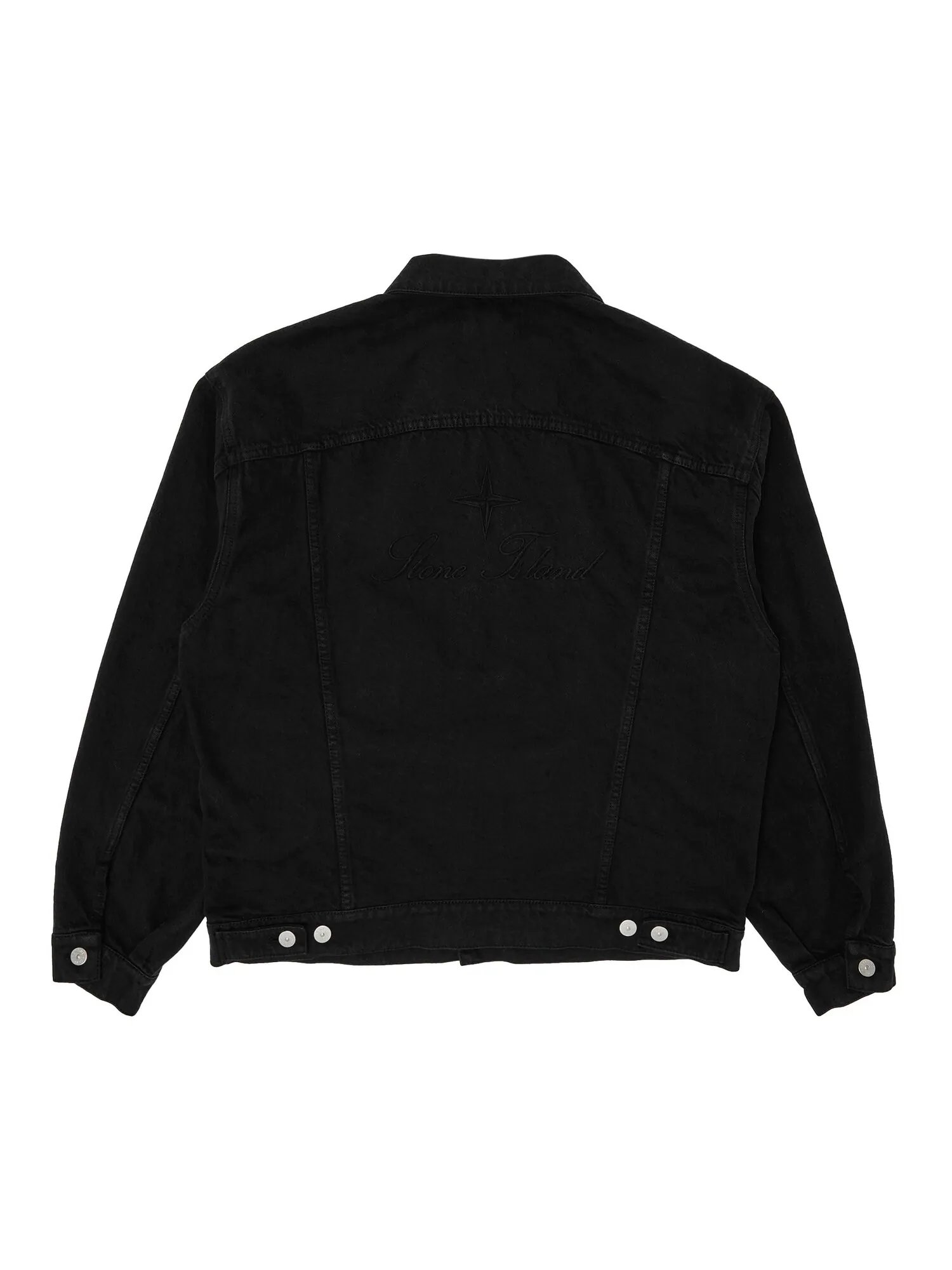Куртка Supreme x Stone Island Denim Trucker — изображение 2 из 3, черный