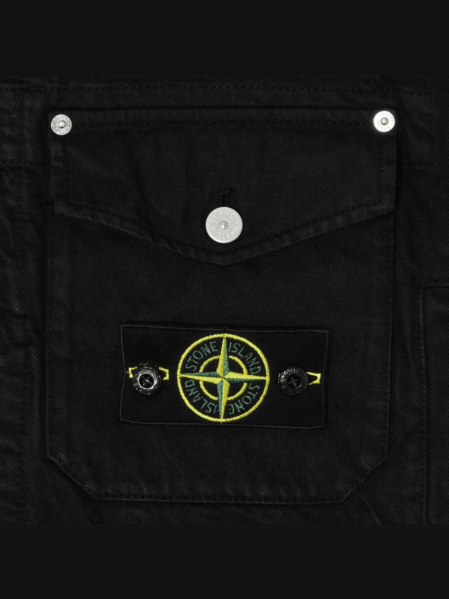 Куртка Supreme x Stone Island Denim Trucker — изображение 3 из 3, черный