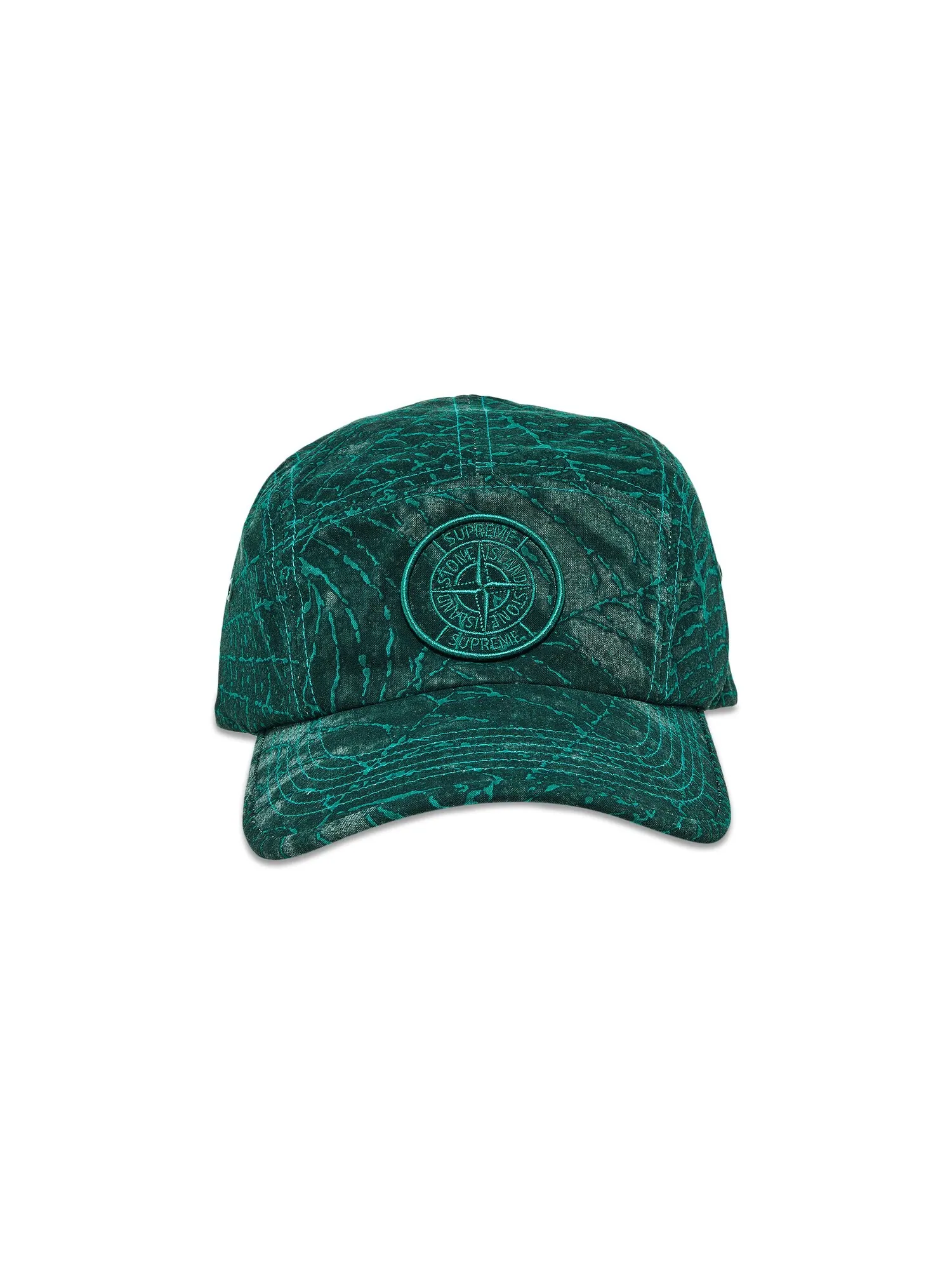 Кепка Camp Supreme x Stone Island — изображение 1 из 4, зеленый
