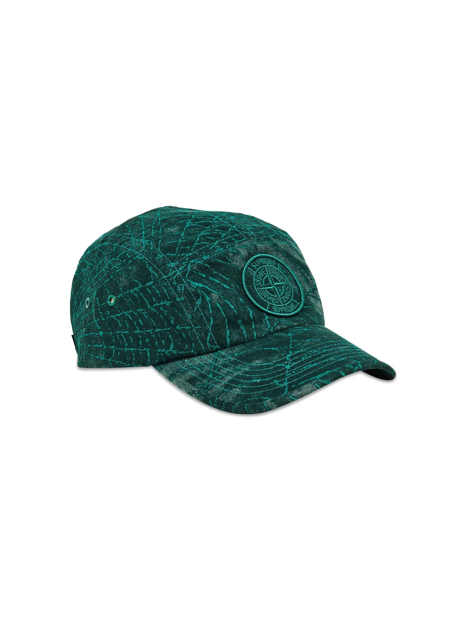 Кепка Camp Supreme x Stone Island — изображение 2 из 4, зеленый