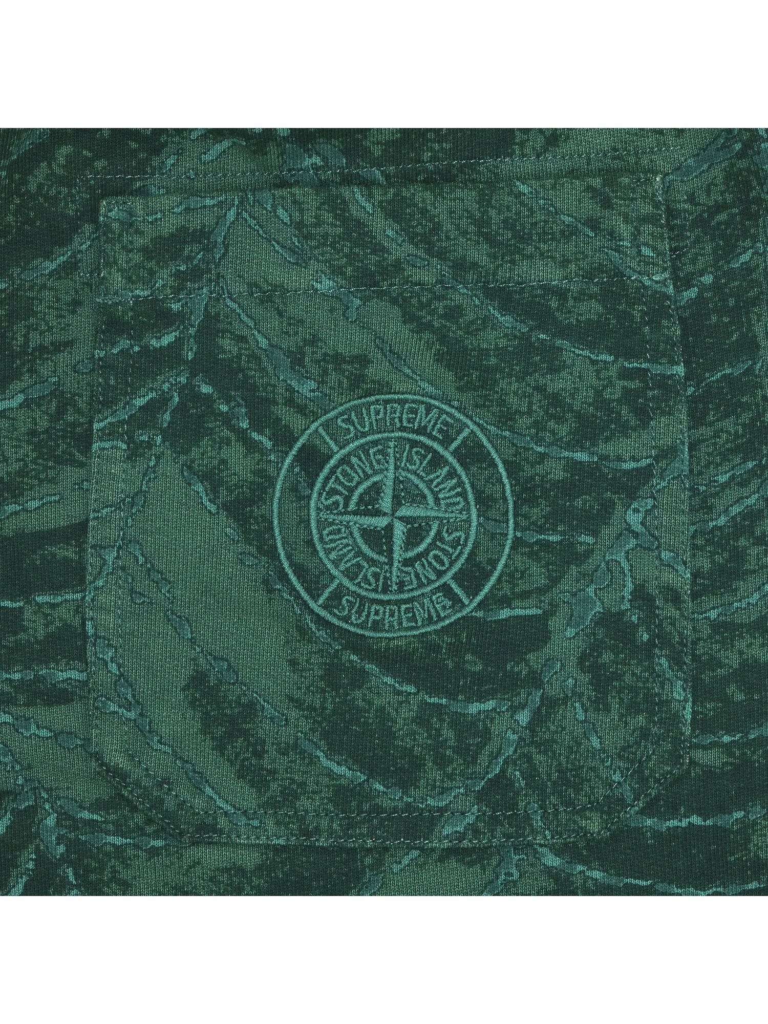 Спортивные штаны Supreme x Stone Island — изображение 3 из 3, зеленый