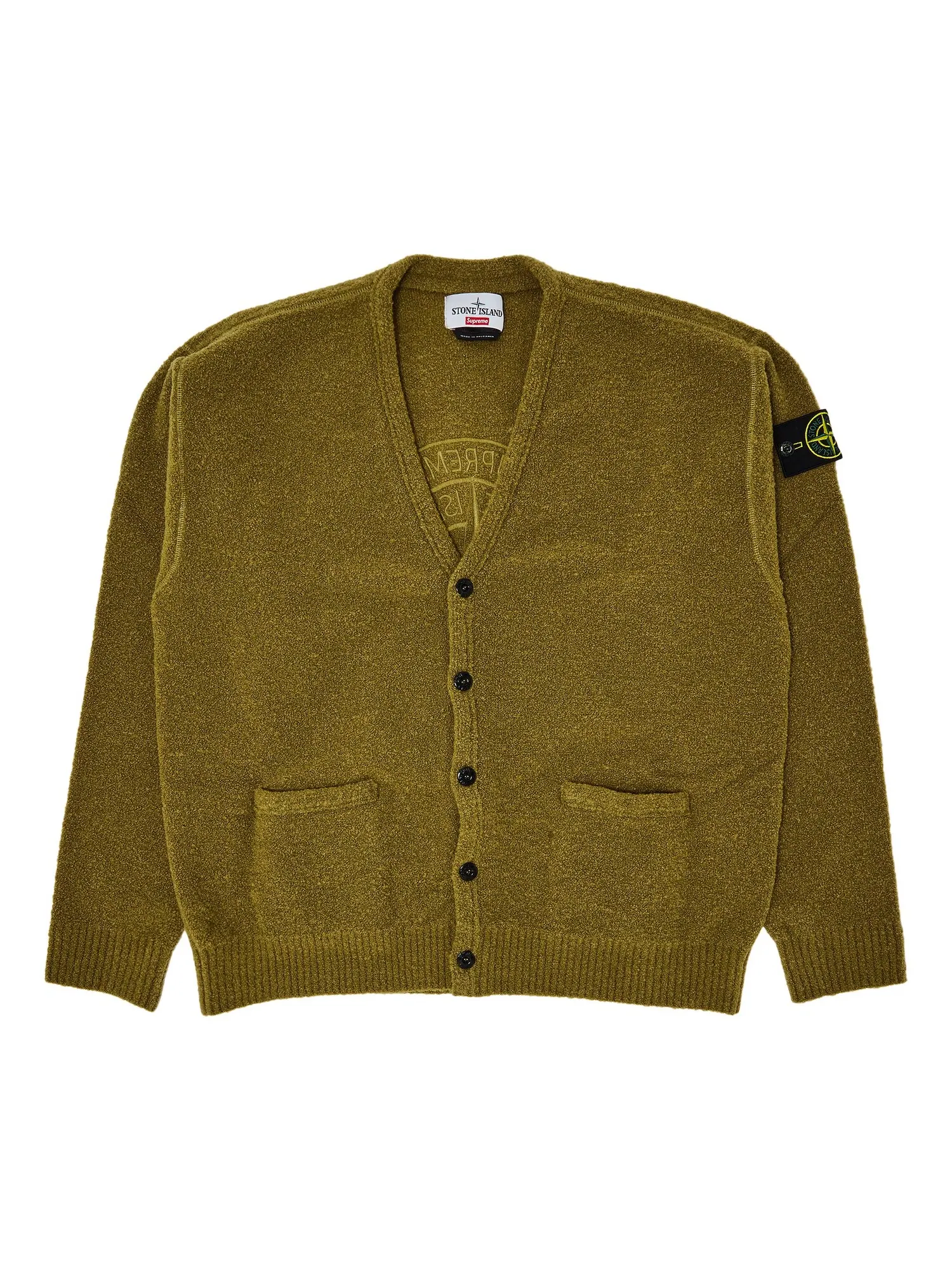Кардиган Supreme x Stone Island Boucl