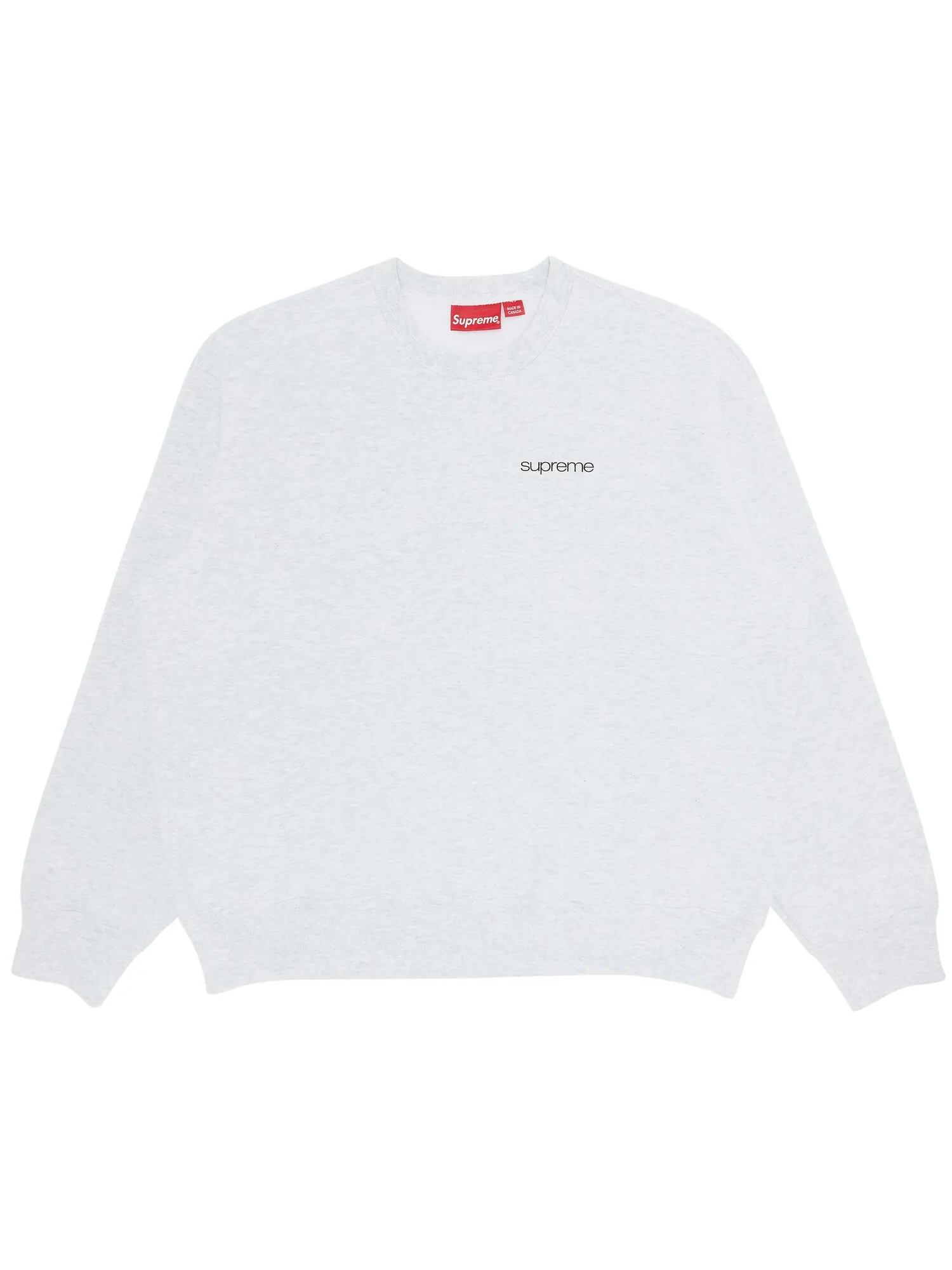 Крюнек Supreme NYC Пепельно-серый — изображение 1 из 3