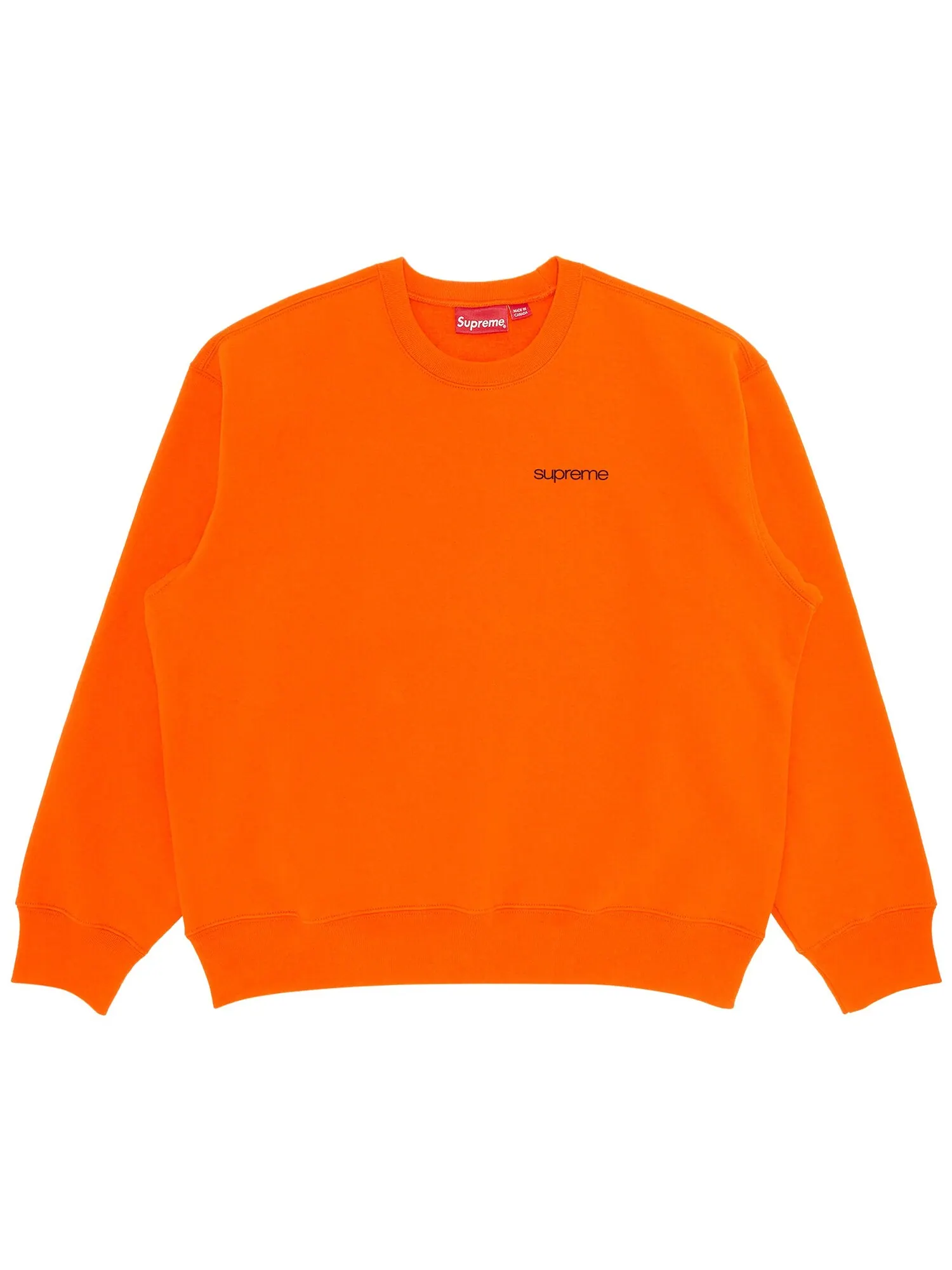 Крюнек Supreme NYC Темно-оранжевый — изображение 1 из 3, темный оранжевый