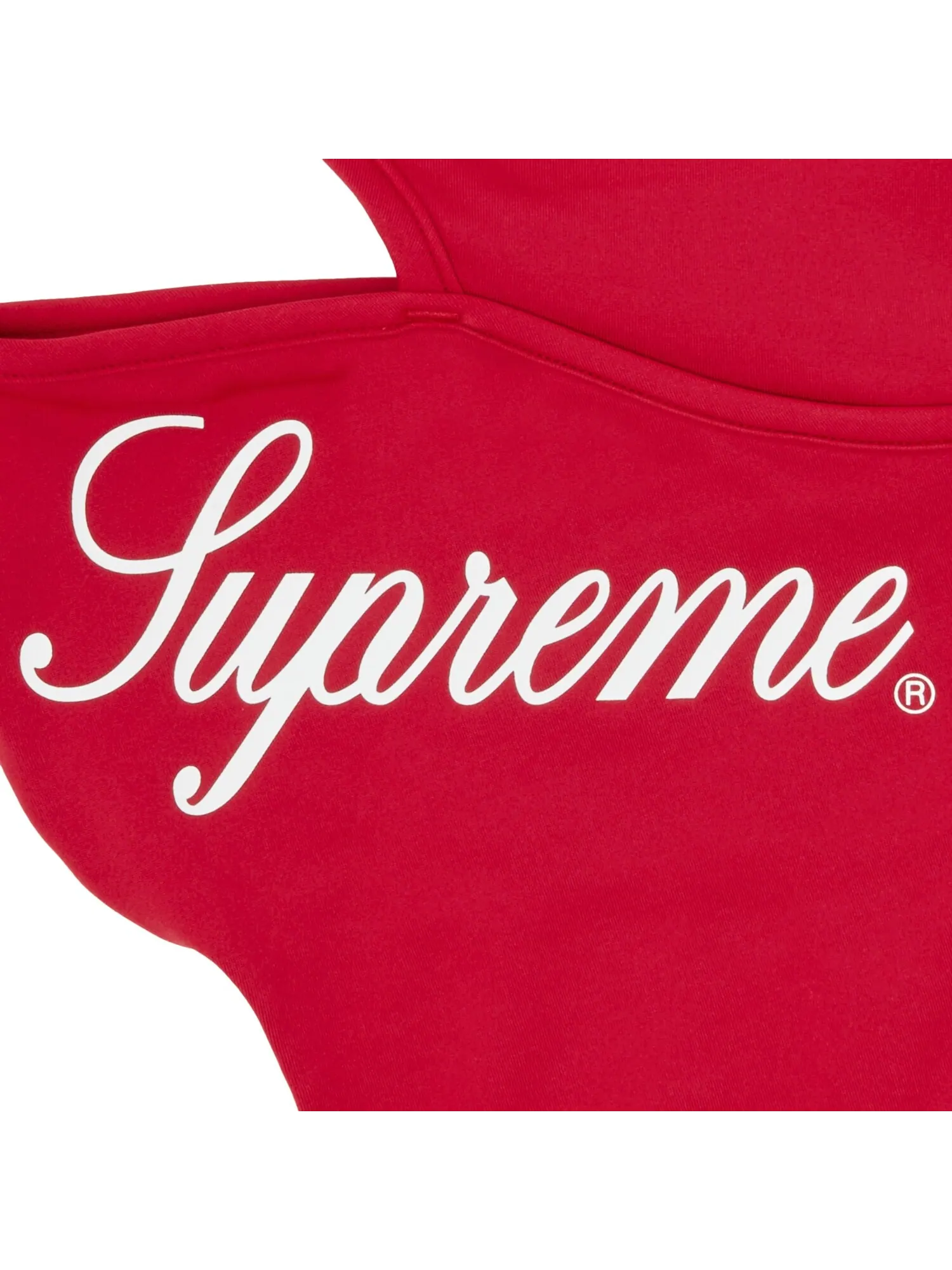 Легкая балаклава Supreme Script — изображение 3 из 3, красный