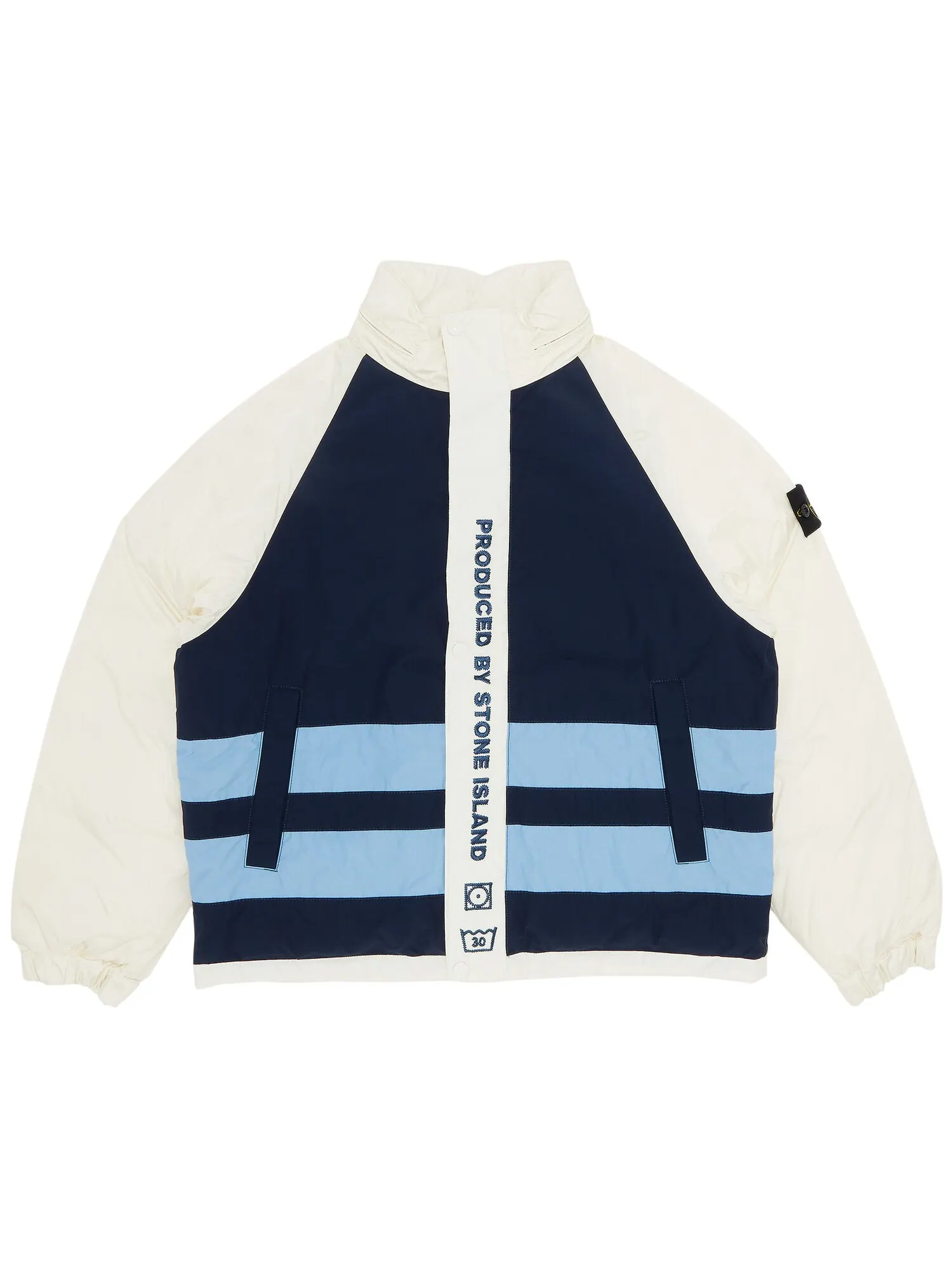 Двусторонний пуховик Supreme x Stone Island — изображение 1 из 3, белый