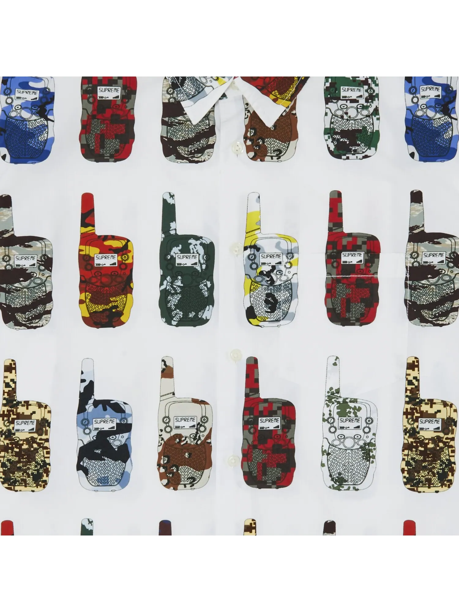 Рубашка Supreme для рации — изображение 3 из 3, белый