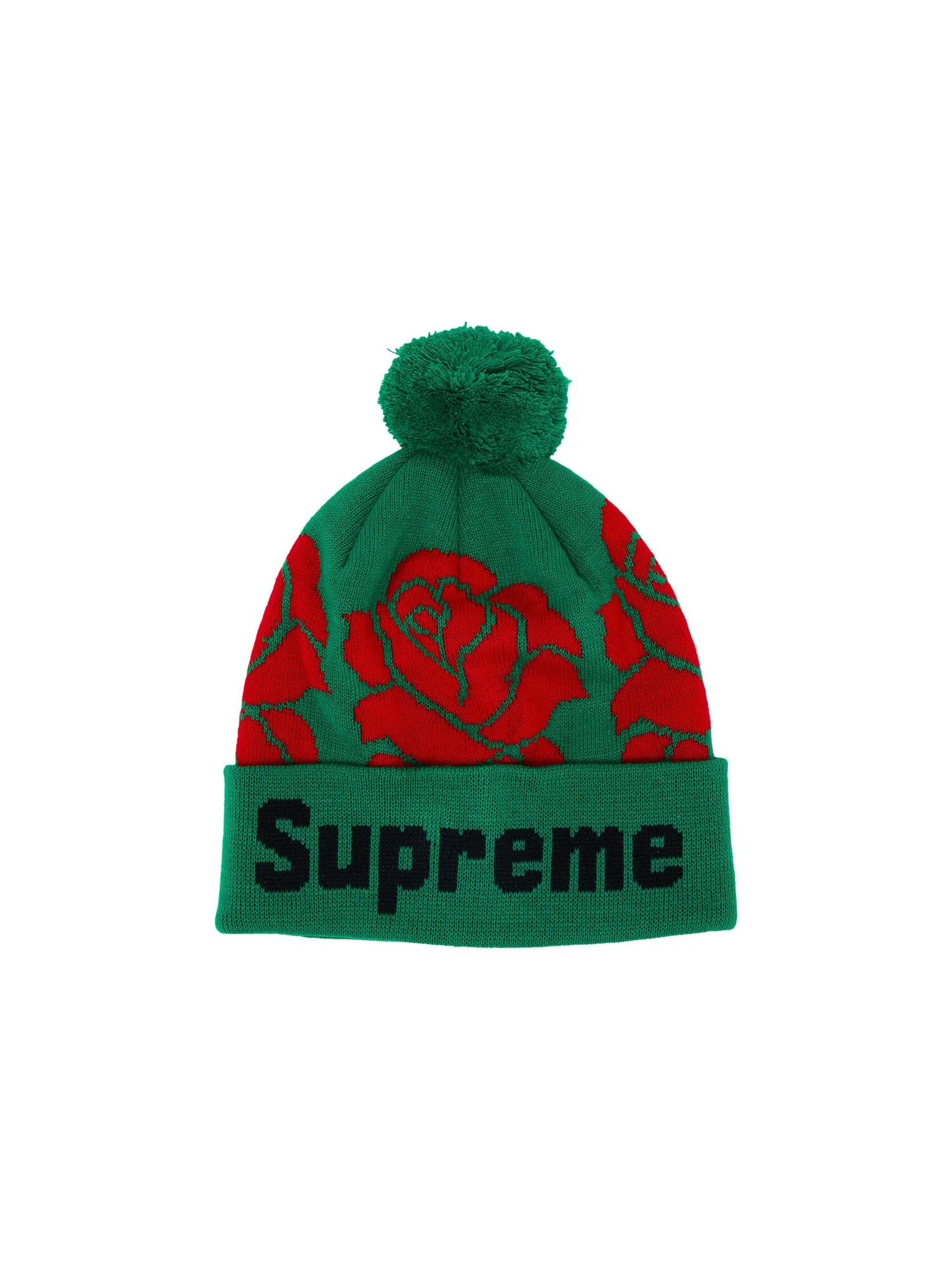 Шапка-бини Supreme Rose — изображение 1 из 3, зеленый
