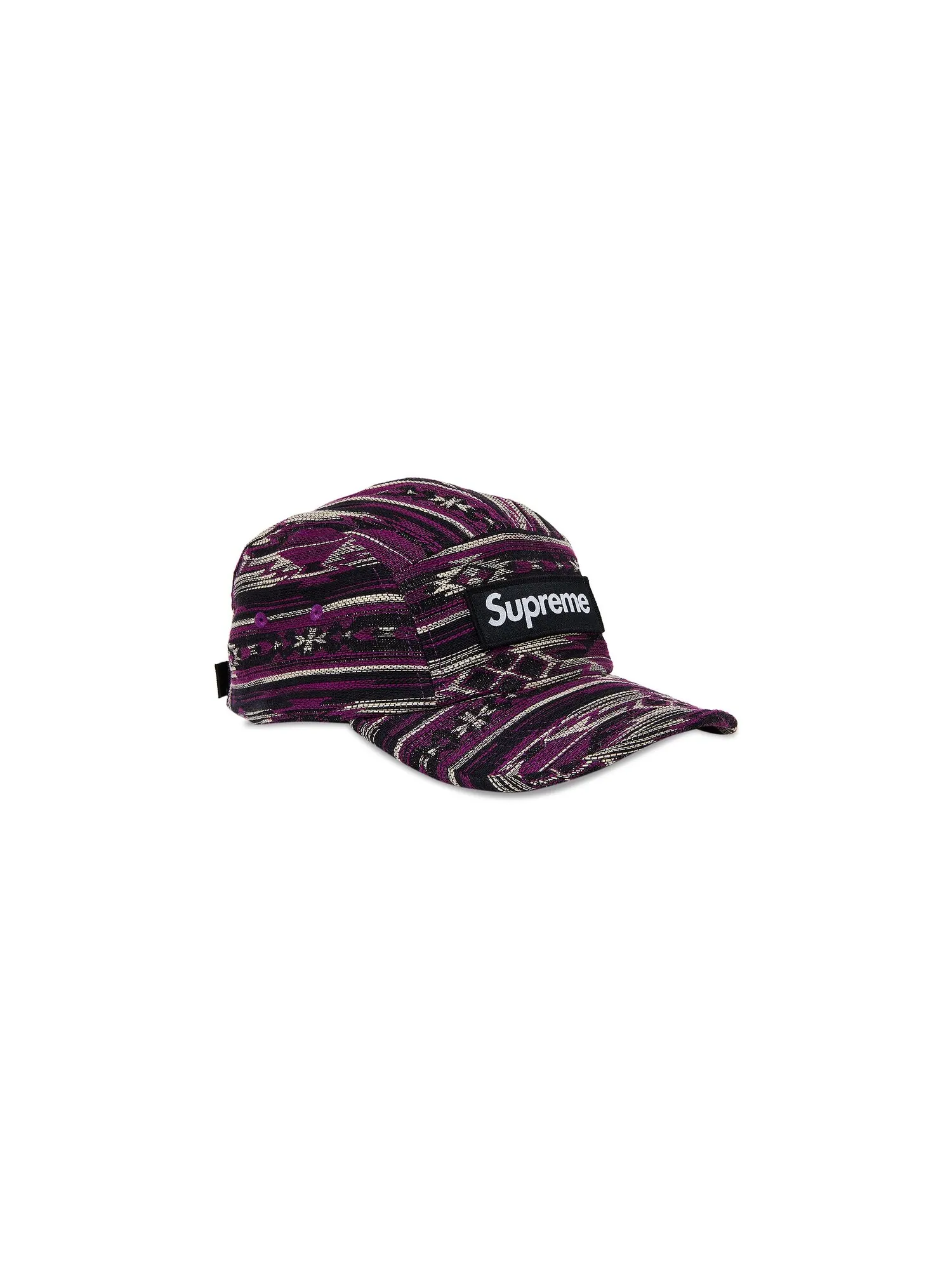 Кепка Supreme с тканым узором — изображение 2 из 4, фиолетовый