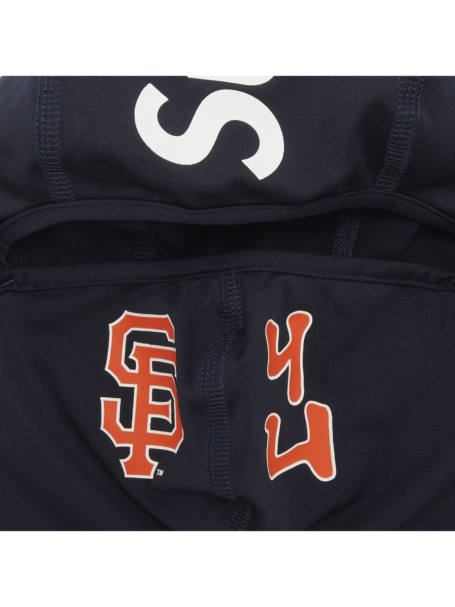 Легкая балаклава Supreme x MLB Kanji Teams — Giants Navy — изображение 3 из 3, темно-синий