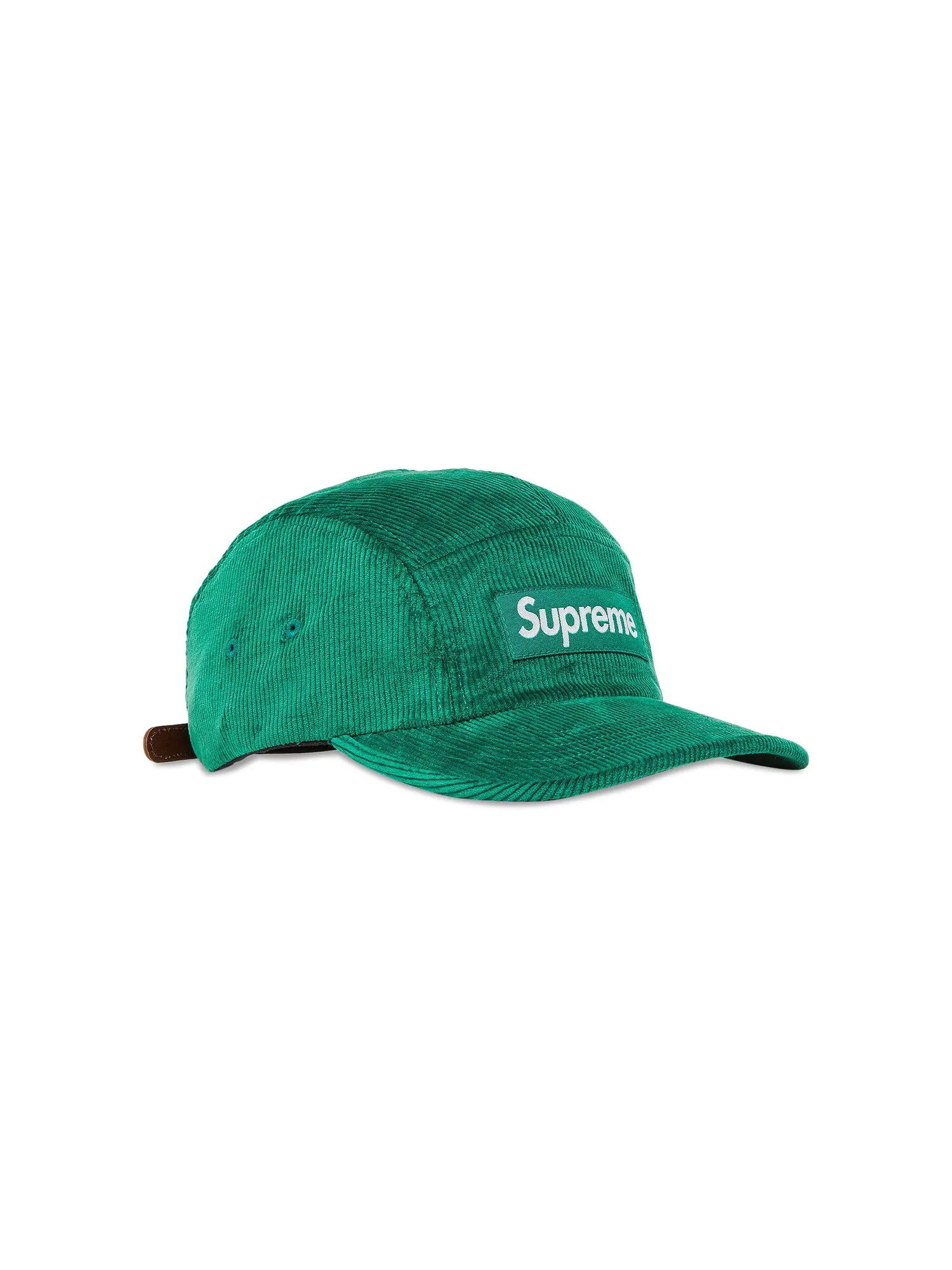 Вельветовая кепка Supreme — изображение 2 из 4, зеленый